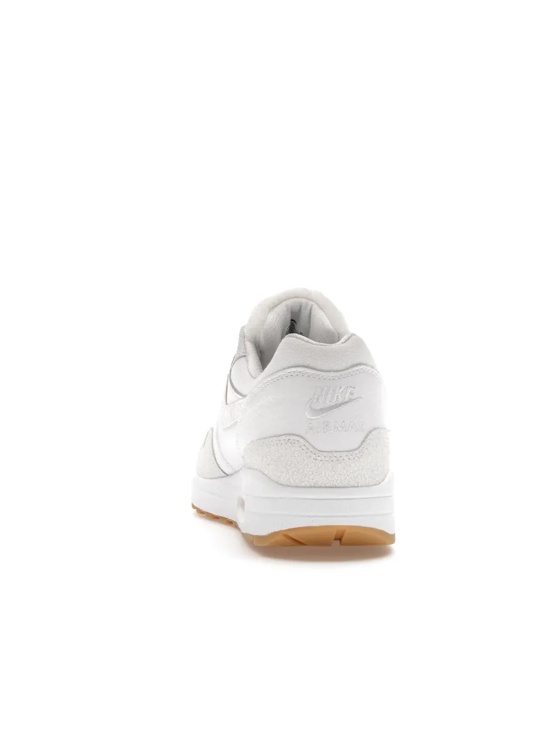 Мужские кроссовки с замшевыми вставками Nike Air Max 1 — изображение 4 из 4, белый/красный
