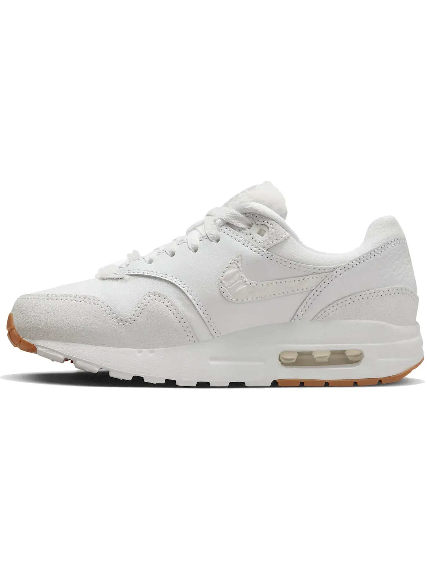 Детские кроссовки Lifestyle Nike Air Max 1 — изображение 2 из 3, белый красный