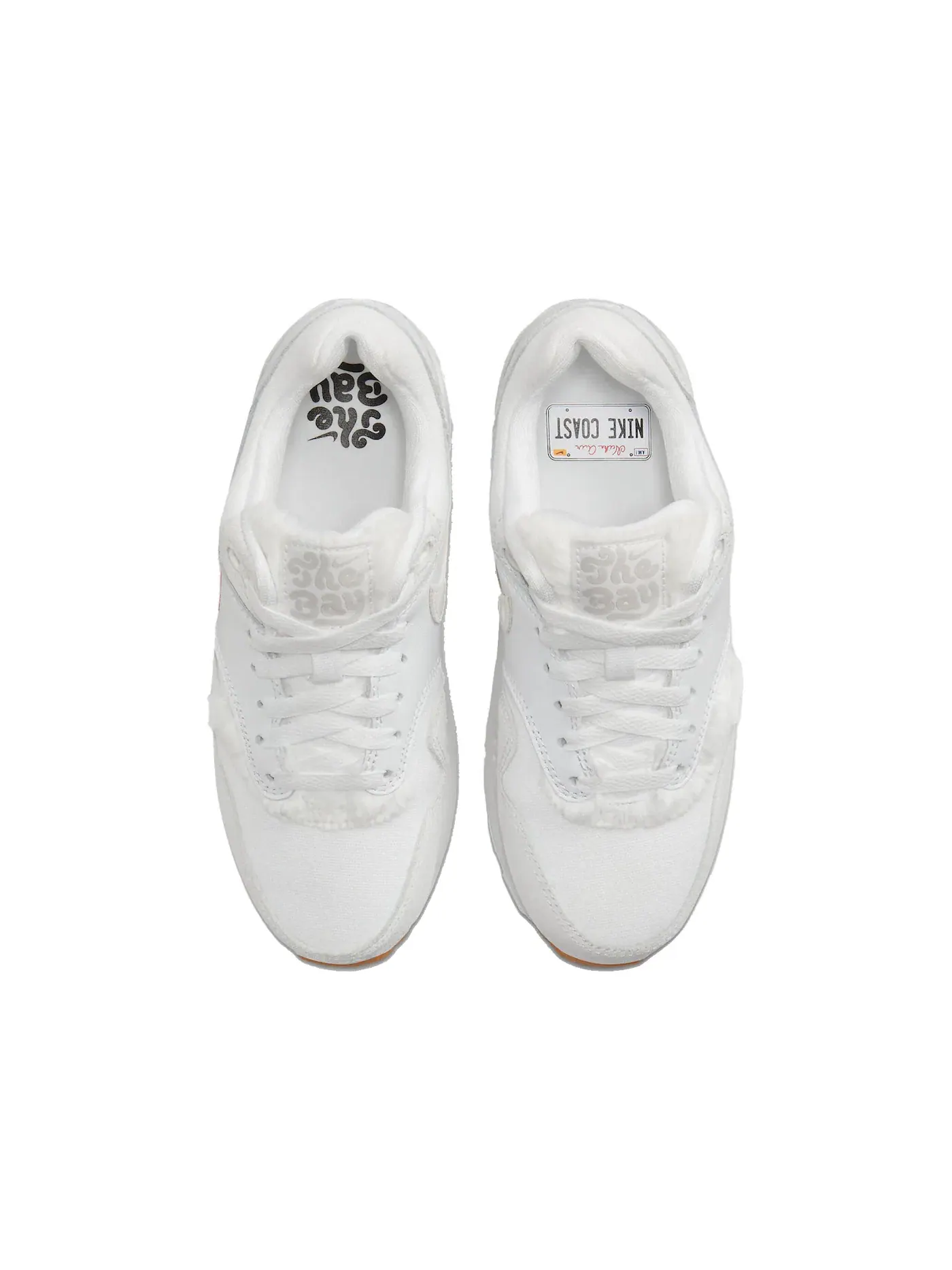 Детские кроссовки Lifestyle Nike Air Max 1 — изображение 3 из 3, белый красный