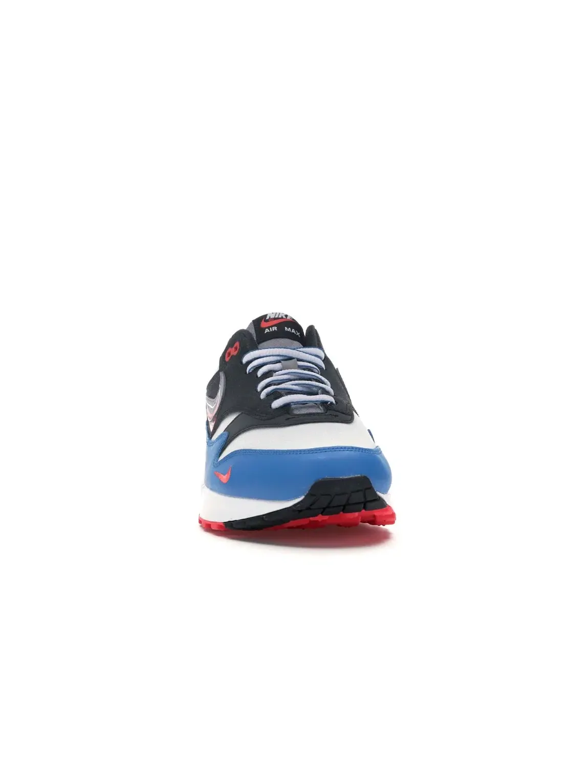 Мужские кроссовки с верхом из кожи Nike Air Max 1 Time Capsule Pack Nike — изображение 2 из 4, черный/серый-синий
