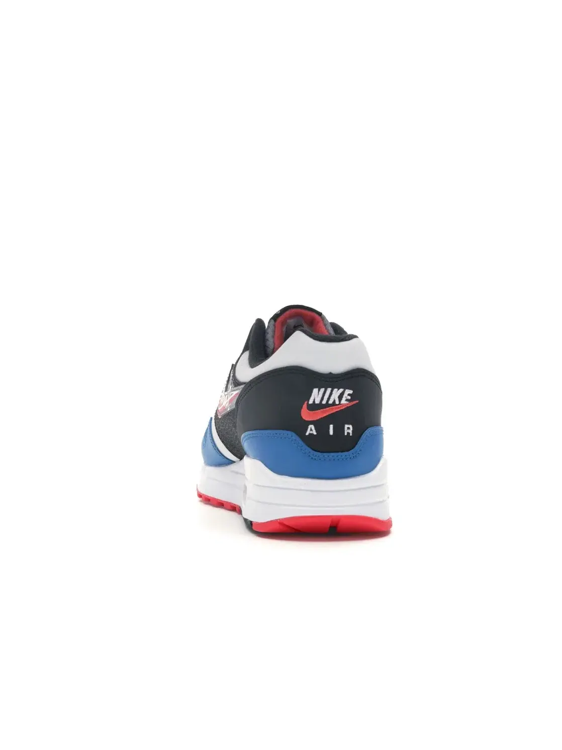 Мужские кроссовки с верхом из кожи Nike Air Max 1 Time Capsule Pack Nike — изображение 4 из 4, черный/серый-синий