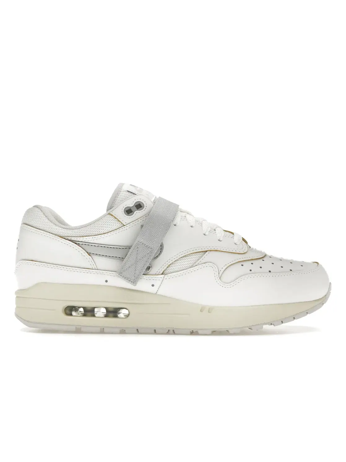 Мужские кроссовки Lifestyle Nike Air Max 1 — изображение 1 из 4, белый/серый