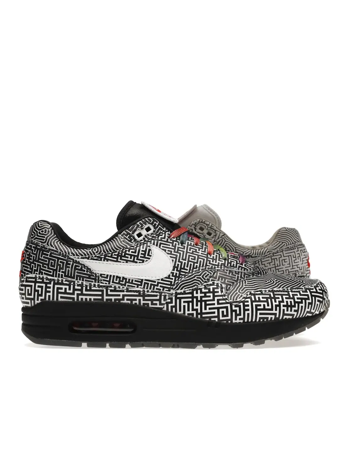 Мужские кроссовки Lifestyle Nike Air Max 1 Tokyo Maze — изображение 1 из 4, белый/черный-мульти