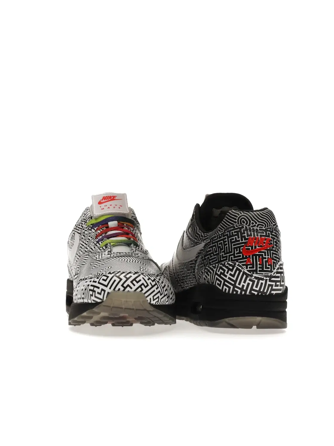 Мужские кроссовки Lifestyle Nike Air Max 1 Tokyo Maze — изображение 4 из 4, белый/черный-мульти