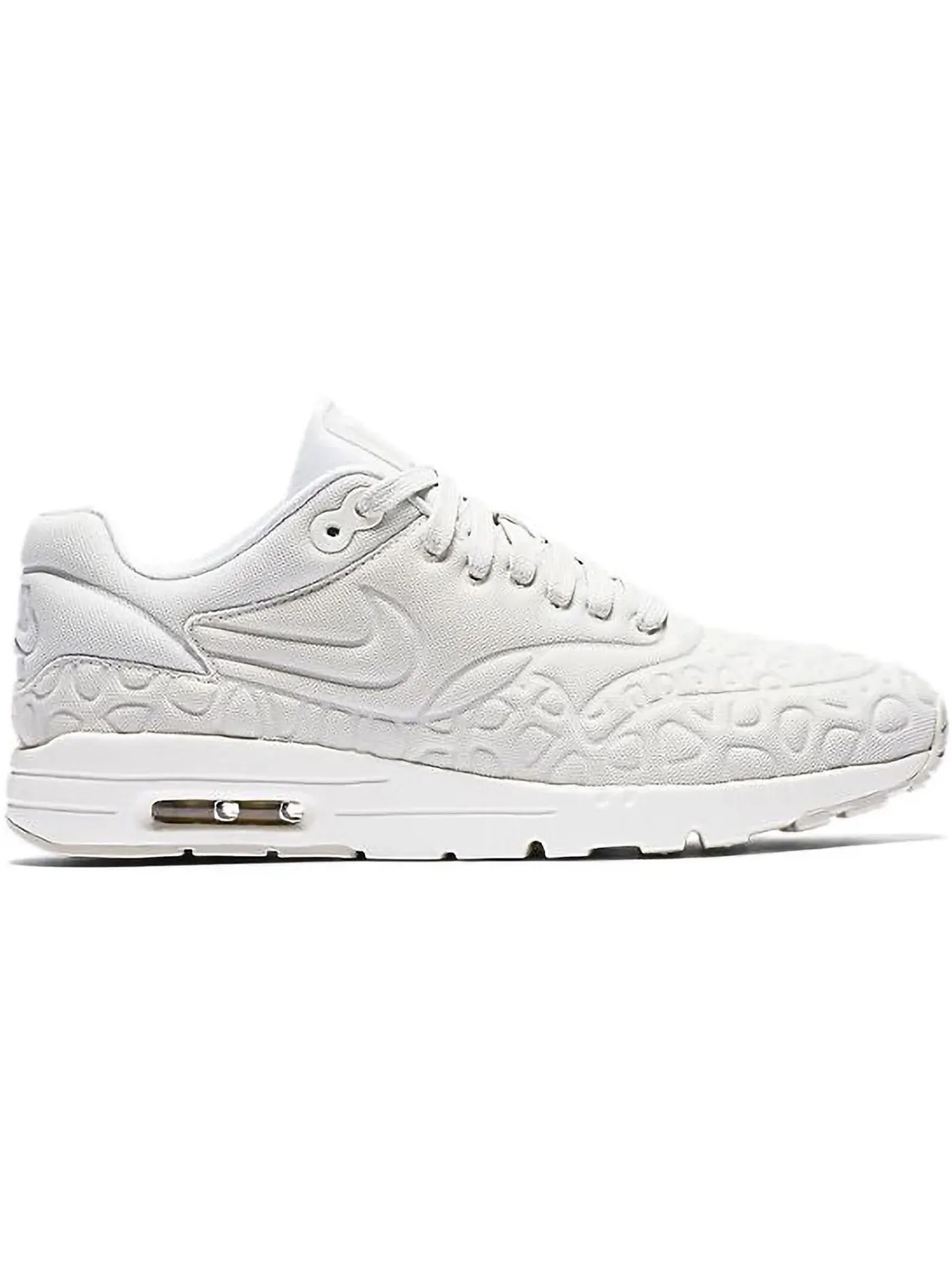 Женские кроссовки Lifestyle Nike Air Max 1 Ultra Plush — изображение 1 из 1, светлый/светлый/розовый