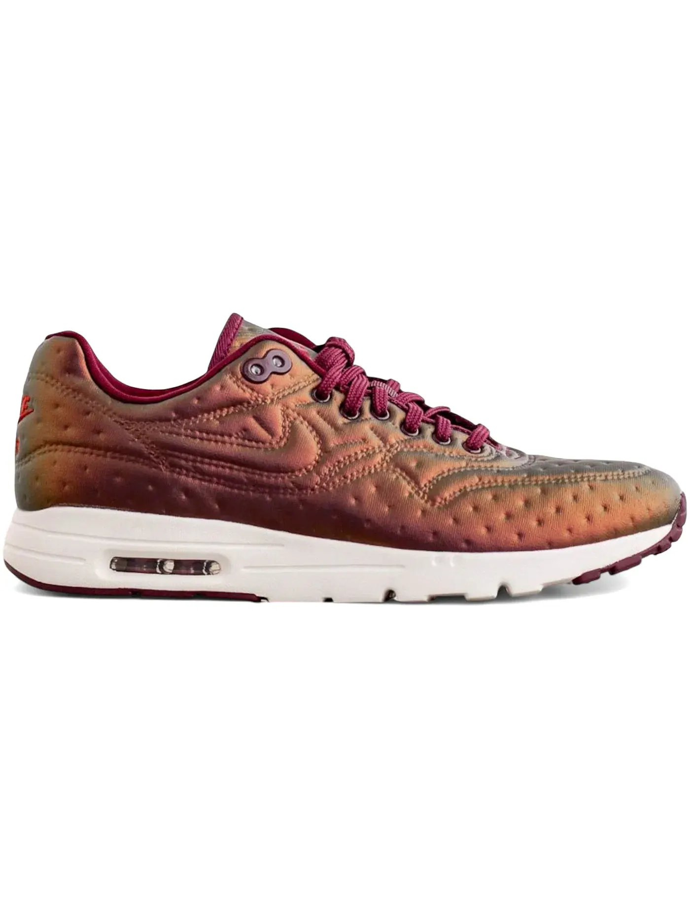Женские кроссовки Lifestyle Nike Air Max 1 Ultra Premium Jacquard, Metallic Mahogany/Night Maroon/Dark Cayenne