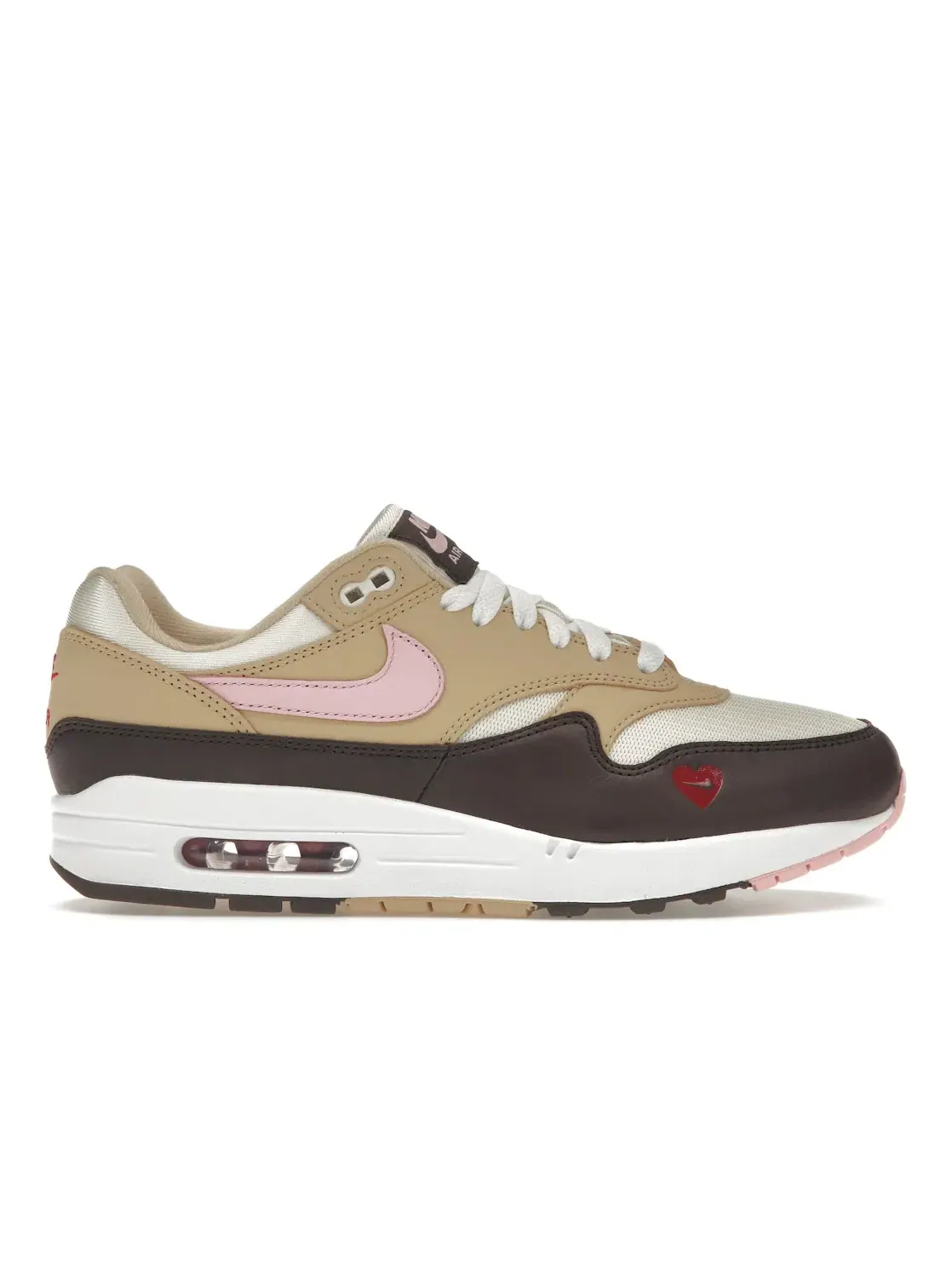 Женские кроссовки Lifestyle с романтическим принтом Nike Air Max 1 — изображение 1 из 4