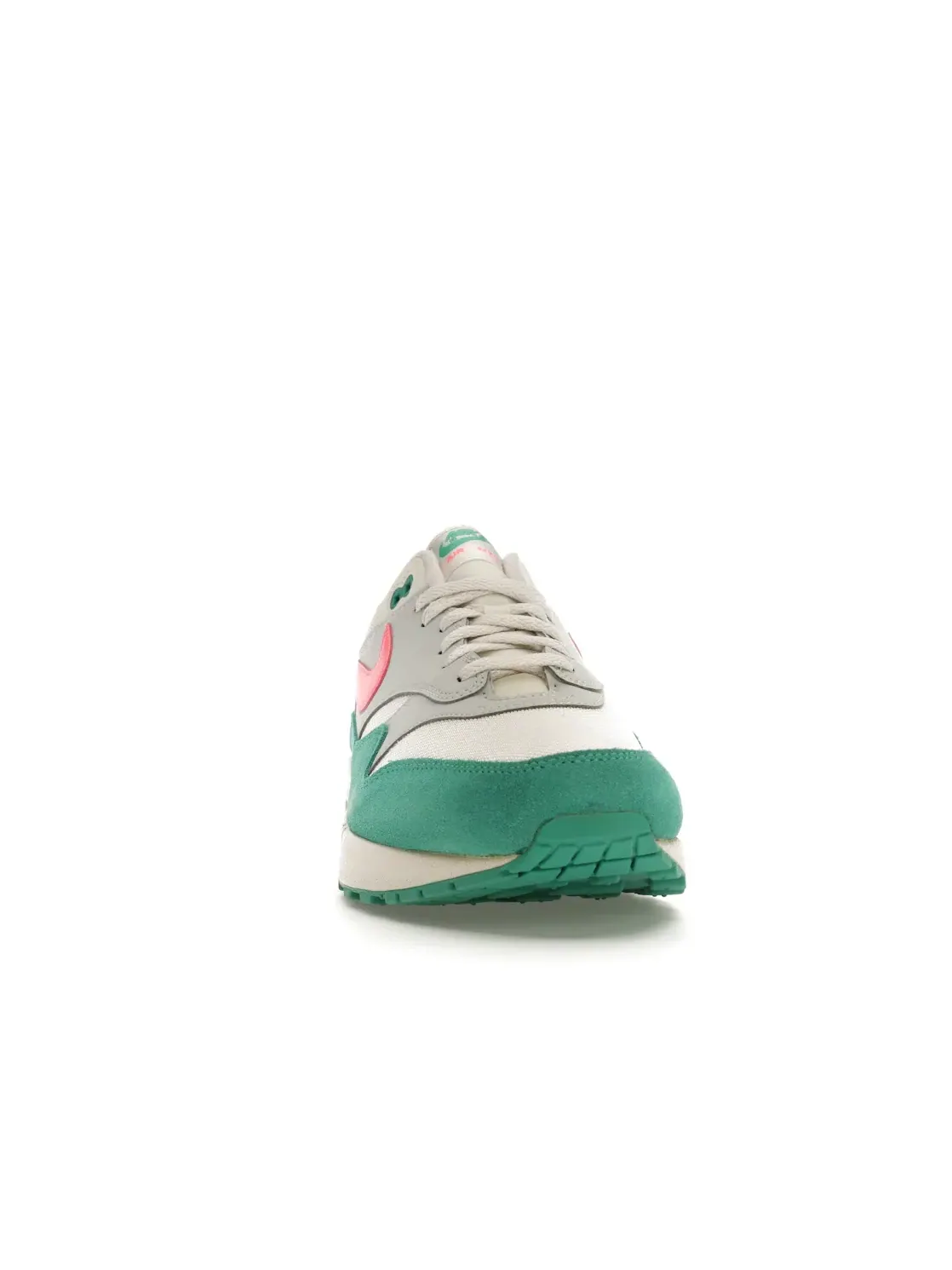 Мужские кроссовки Lifestyle с ярким принтом Nike Air Max 1 — изображение 2 из 4, белый/зеленый-платиновый