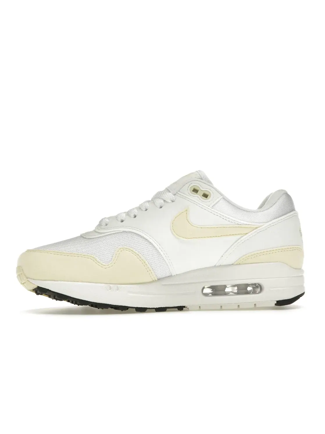 Женские кроссовки Lifestyle Nike Air Max 1 — изображение 3 из 4, белый/белый/черный