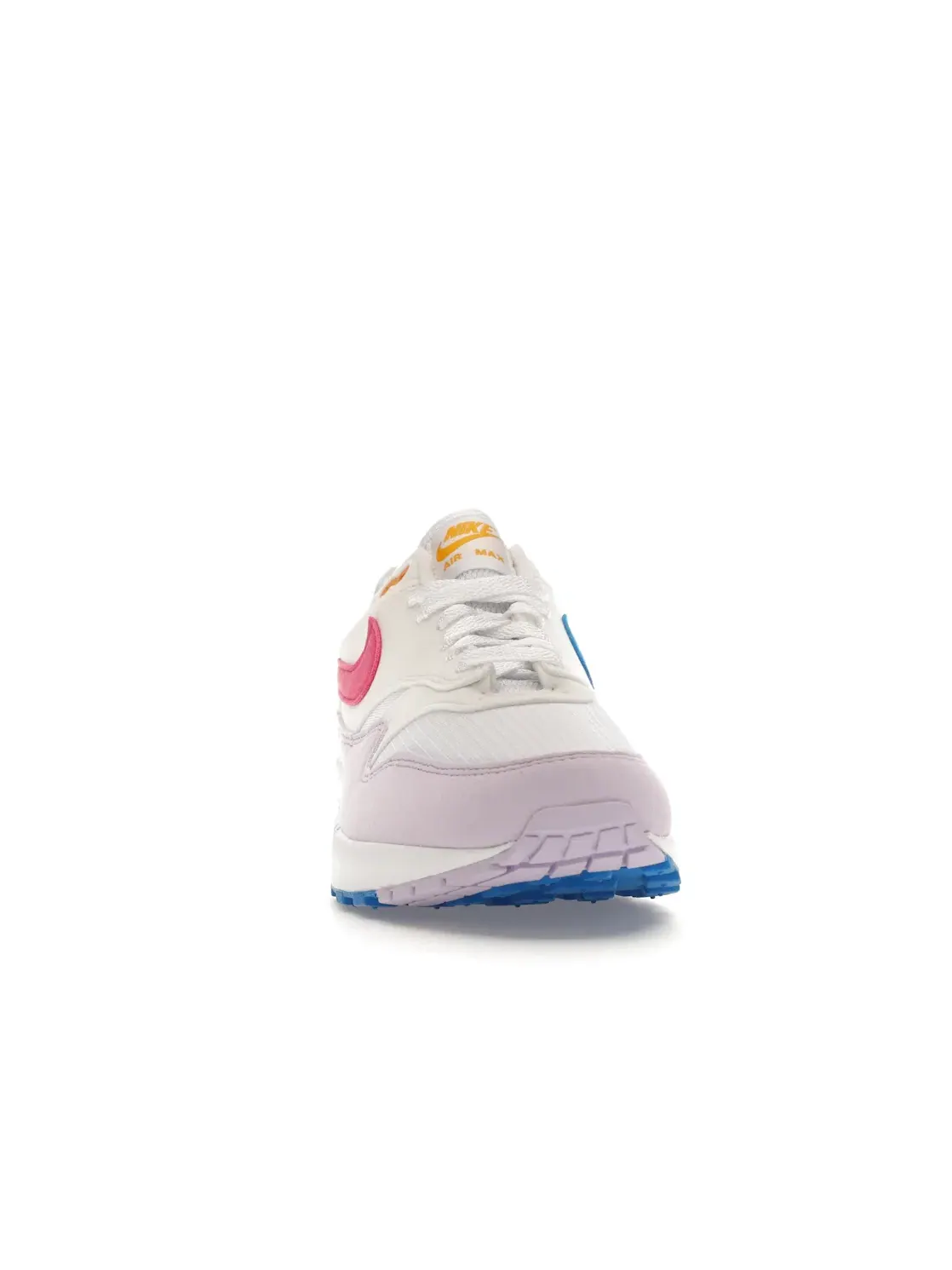 Женские кроссовки Lifestyle Nike Air Max 1 — изображение 2 из 4, белый/розовый-синий