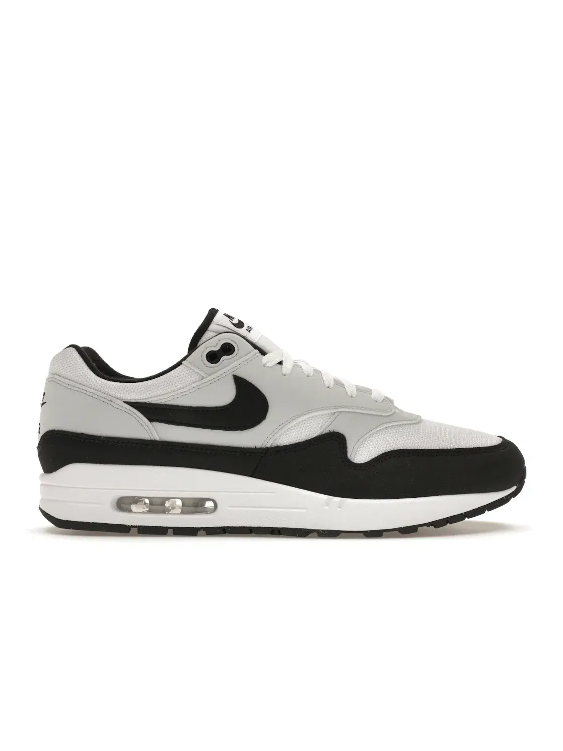Мужские кроссовки Lifestyle с контрастным дизайном Nike Air Max 1 — изображение 1 из 4, белый/черный/платиновый