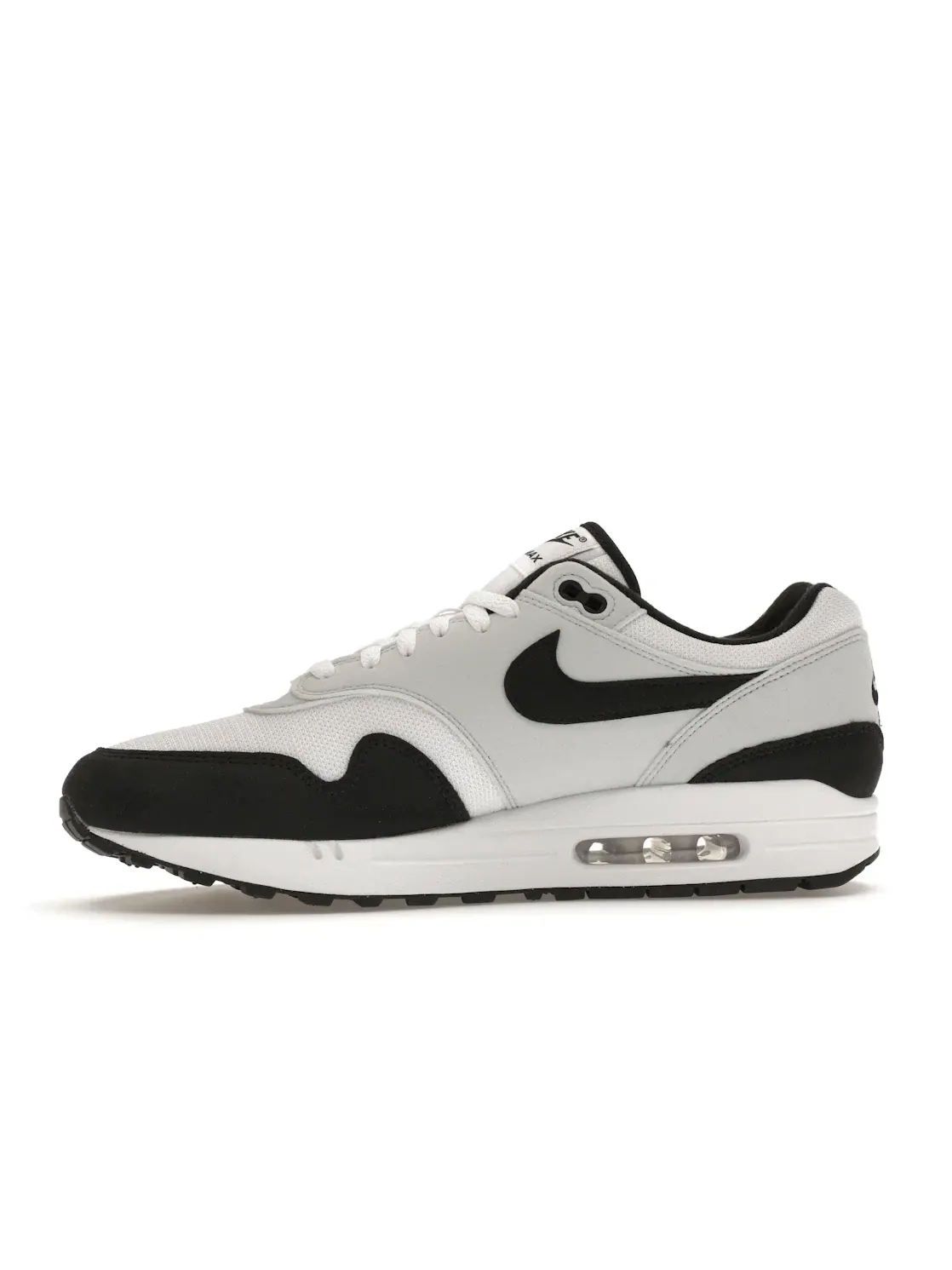 Мужские кроссовки Lifestyle с контрастным дизайном Nike Air Max 1 — изображение 3 из 4, белый/черный/платиновый