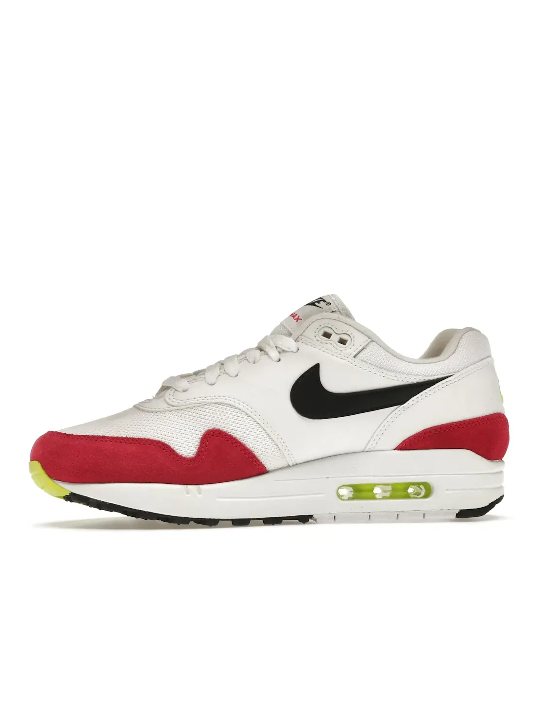 Мужские кроссовки Lifestyle Nike Air Max 1 — изображение 3 из 4, белый/черный--розовый