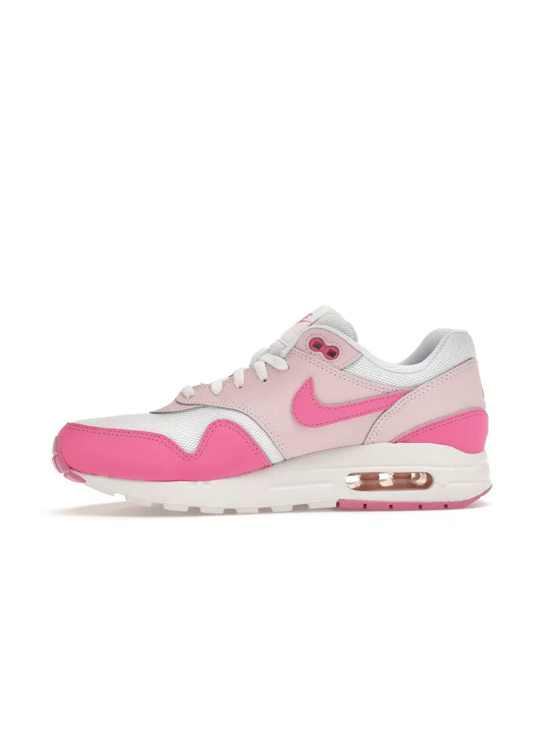 Детские кроссовки Lifestyle Nike Air Max 1 — изображение 3 из 4, белый/розовый/розовый