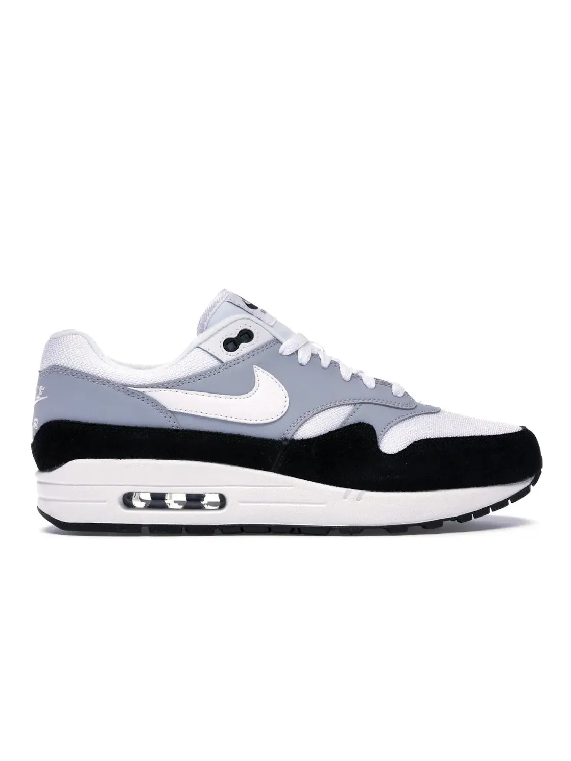 Мужские кроссовки Lifestyle с видимой подушкой Air Nike Air Max 1 — изображение 1 из 4, серый/черный-белый