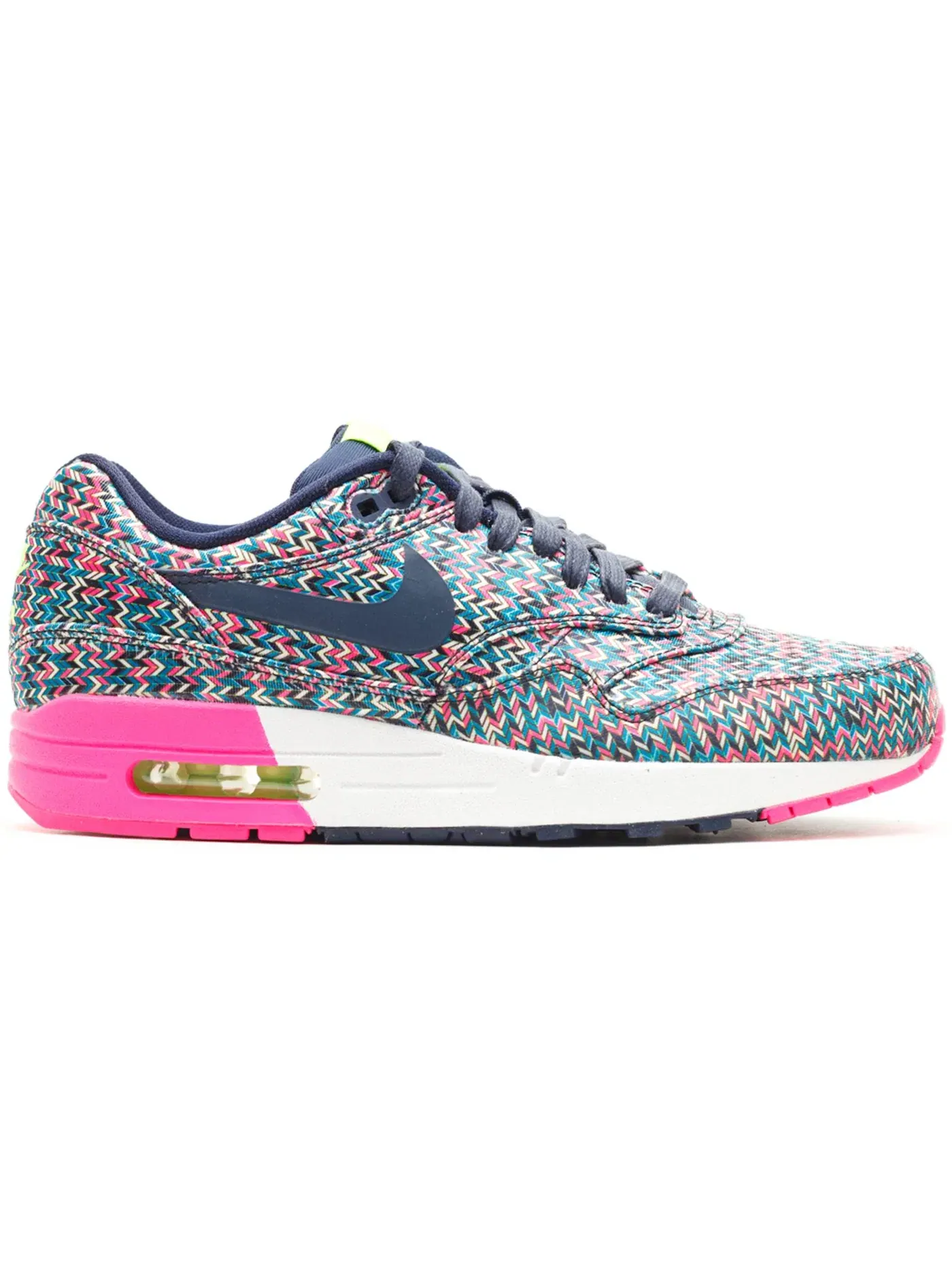 Женские кроссовки Lifestyle Nike Air Max 1, Obsidian/Tropical Teal-Volt — изображение 1 из 1