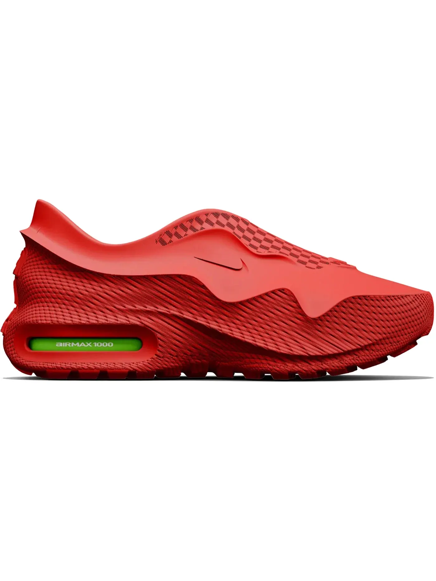 Мужские кроссовки Lifestyle Nike Air Max 1000 — изображение 1 из 1, красный зеленый