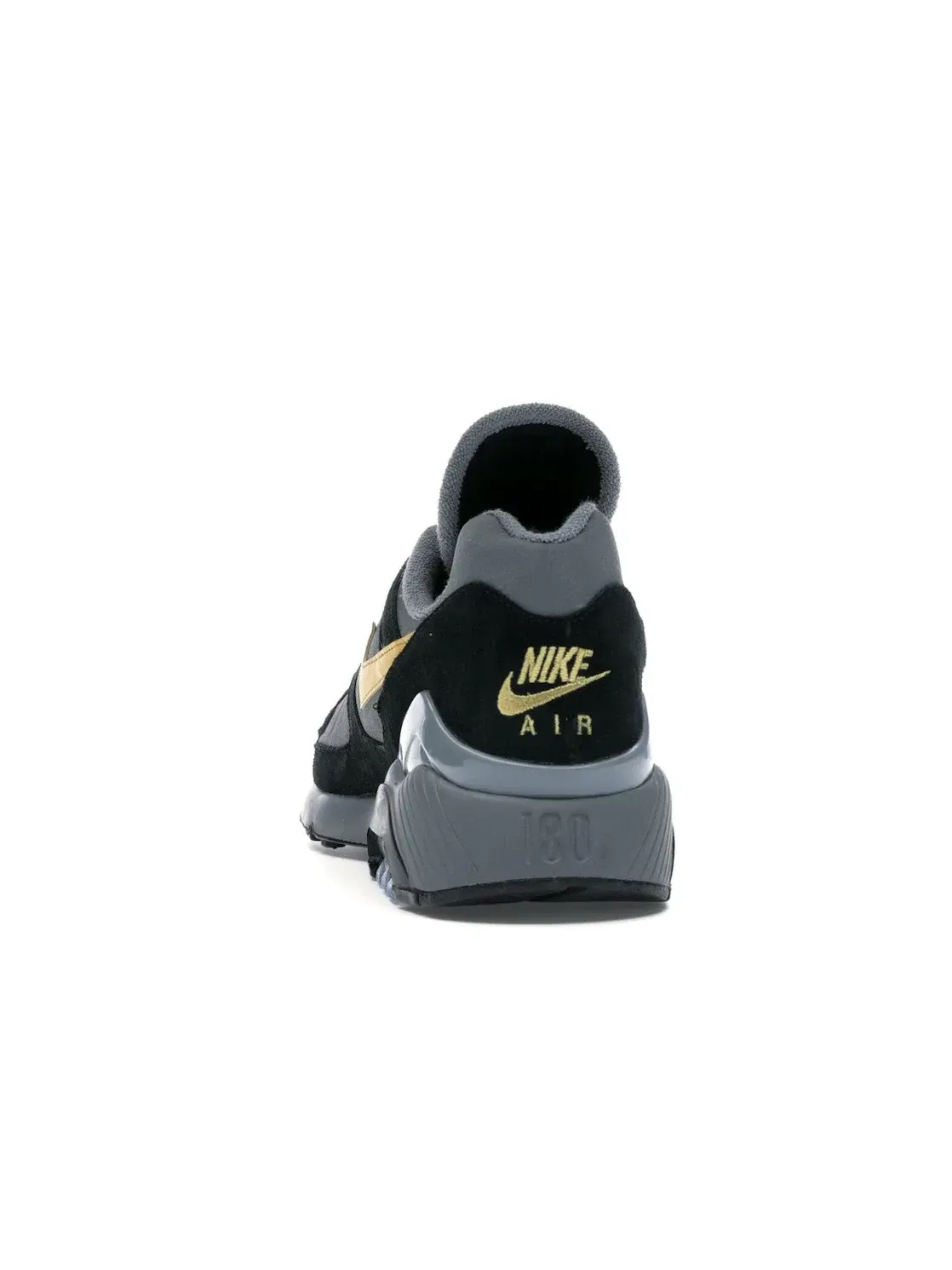 Мужские кроссовки Lifestyle Nike Air Max 180 — изображение 4 из 4, серый/черный-золотистый