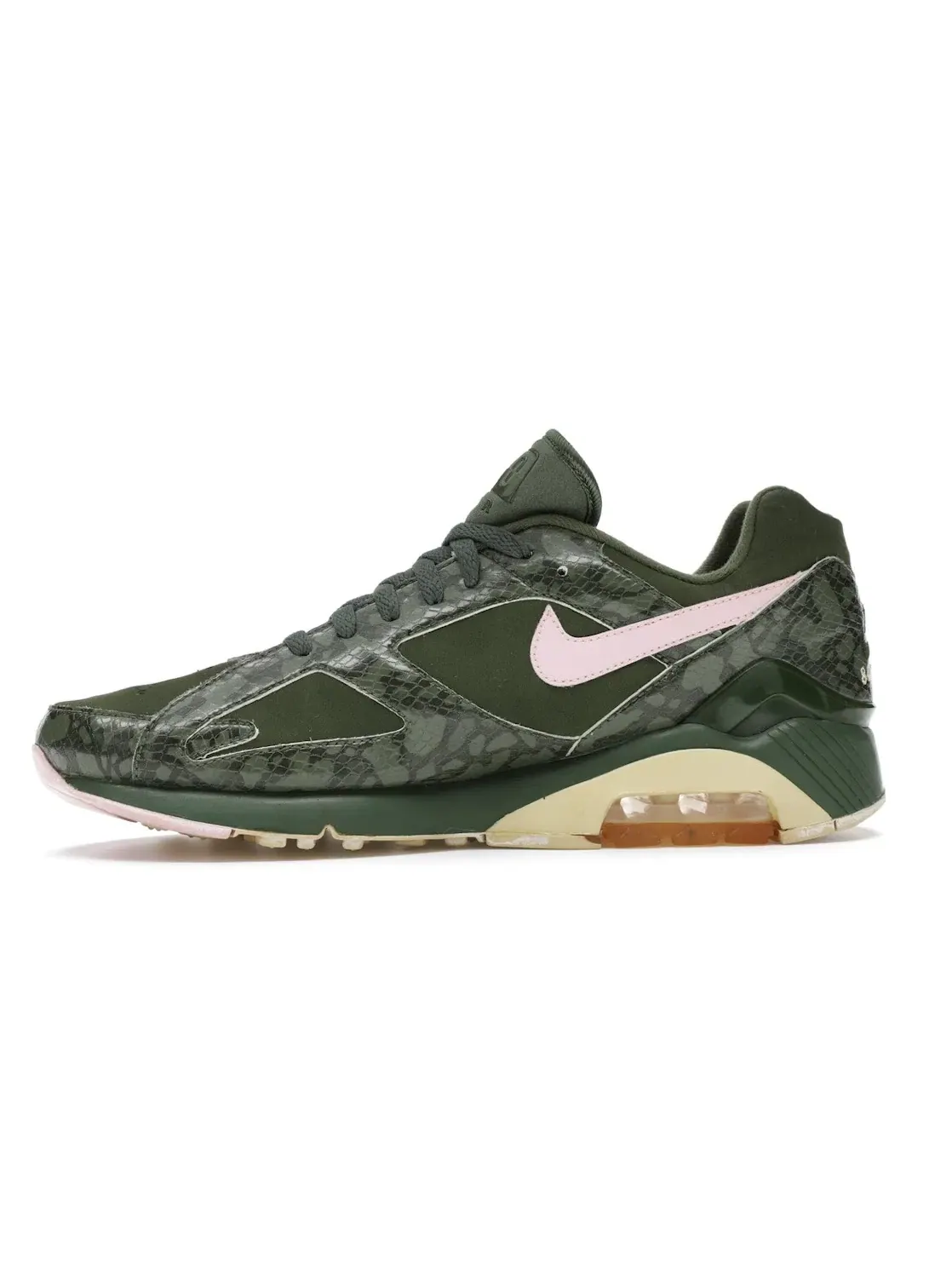 Мужские кроссовки Lifestyle Nike Air Max 180 — изображение 3 из 4, зеленый
