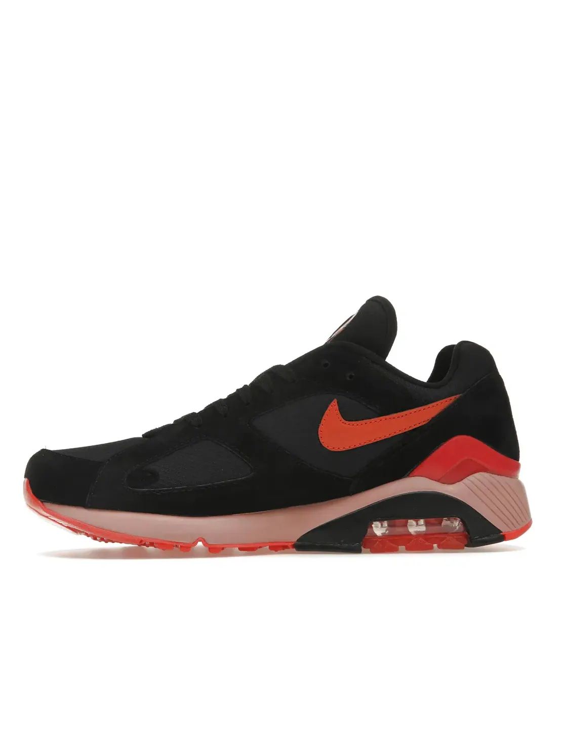 Мужские кроссовки Lifestyle Nike Air Max 180 — изображение 3 из 4, черный/оранжевый-красный