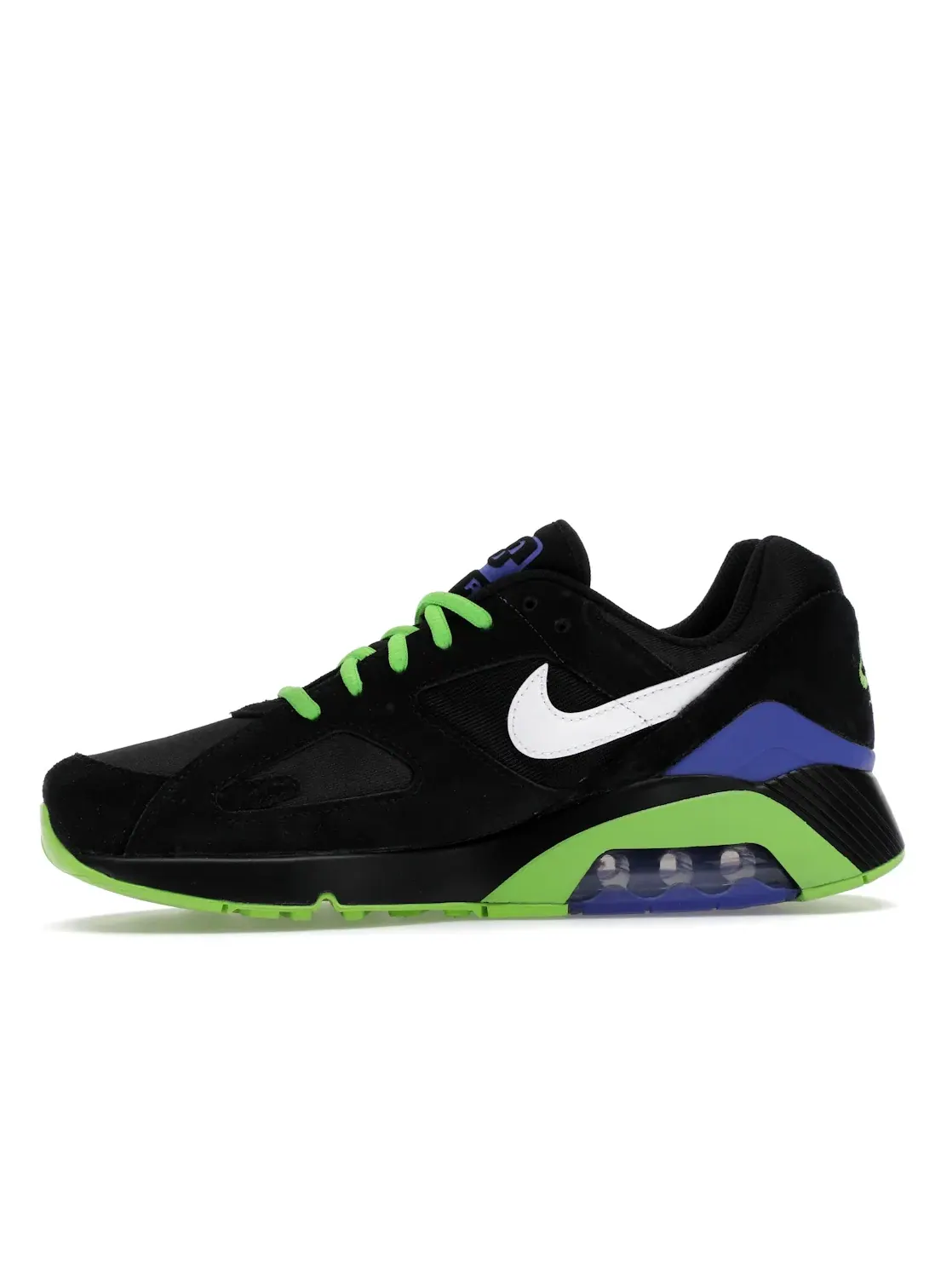 Мужские кроссовки Lifestyle с технологией Air Max Nike Air Max 180 QS — изображение 3 из 4, черный/белый/зеленый