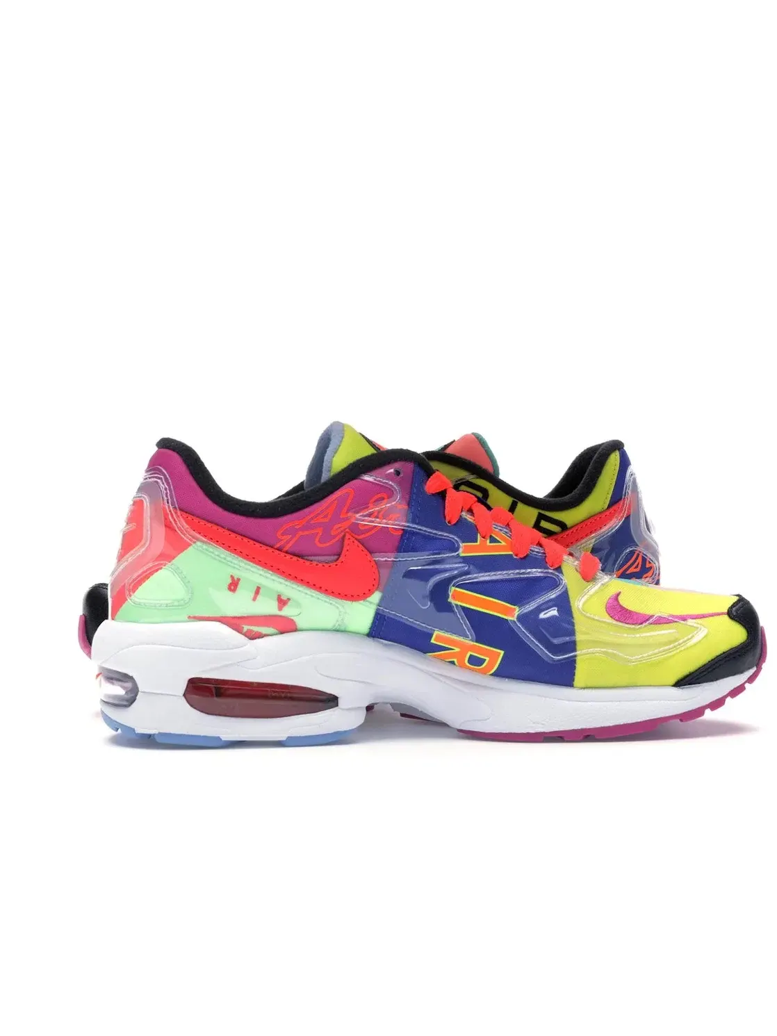 Мужские кроссовки Lifestyle с многоцветным верхом Nike Air Max 2 Light — изображение 3 из 4, черный яркий