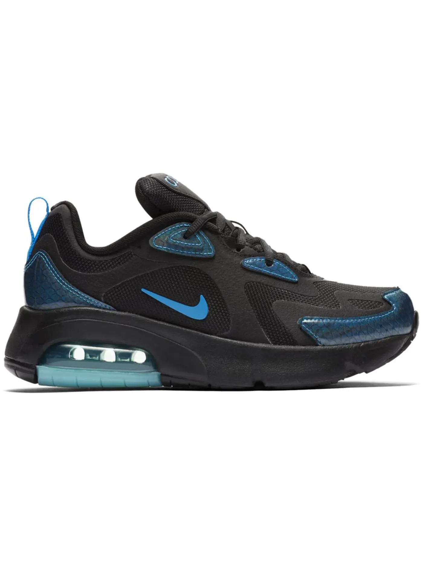 Детские кроссовки Lifestyle Nike Air Max 200 — изображение 1 из 1, черный//белый/синий