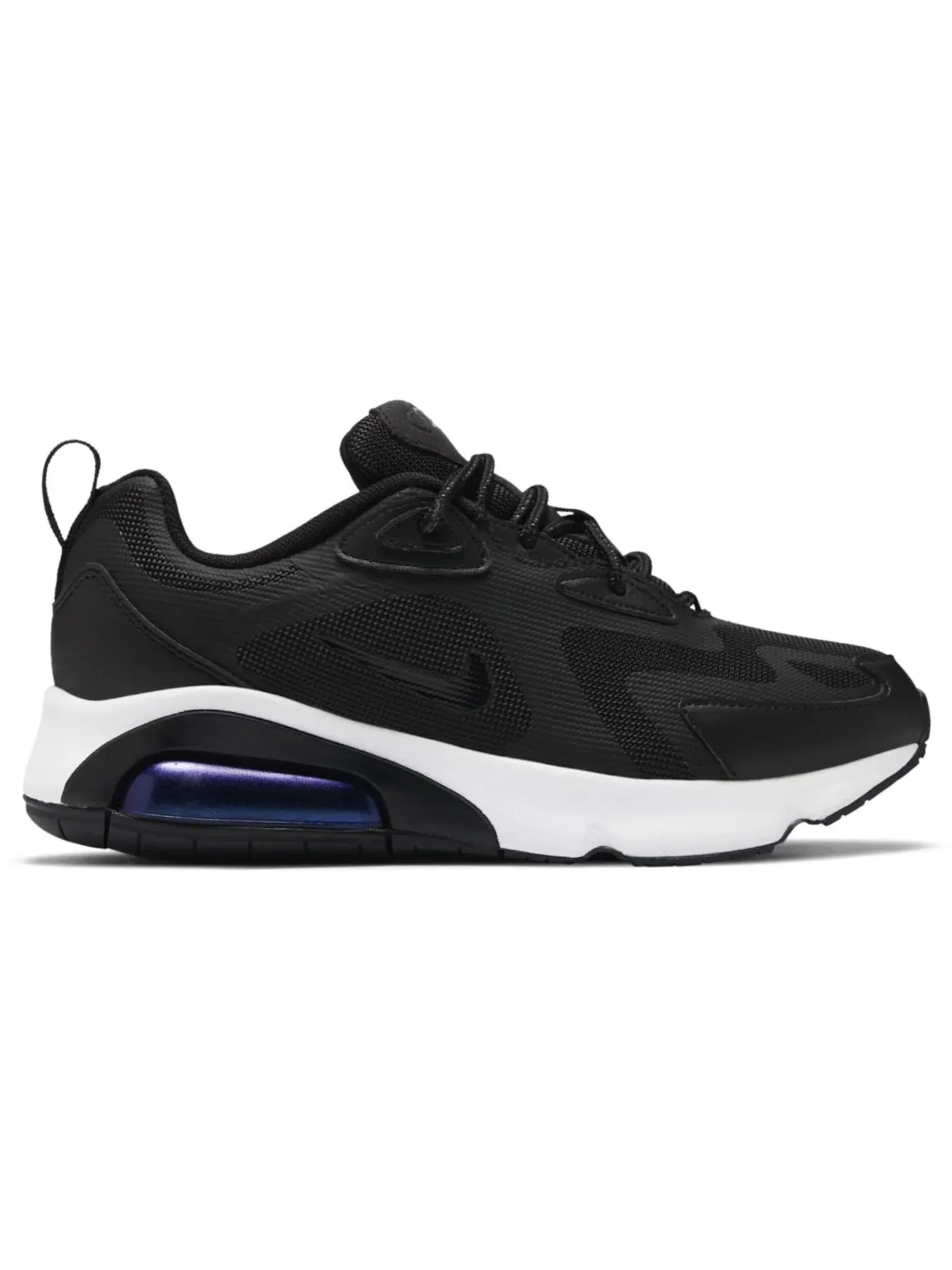 Женские кроссовки Lifestyle Nike Air Max 200 — изображение 1 из 1, черный/белый/черный