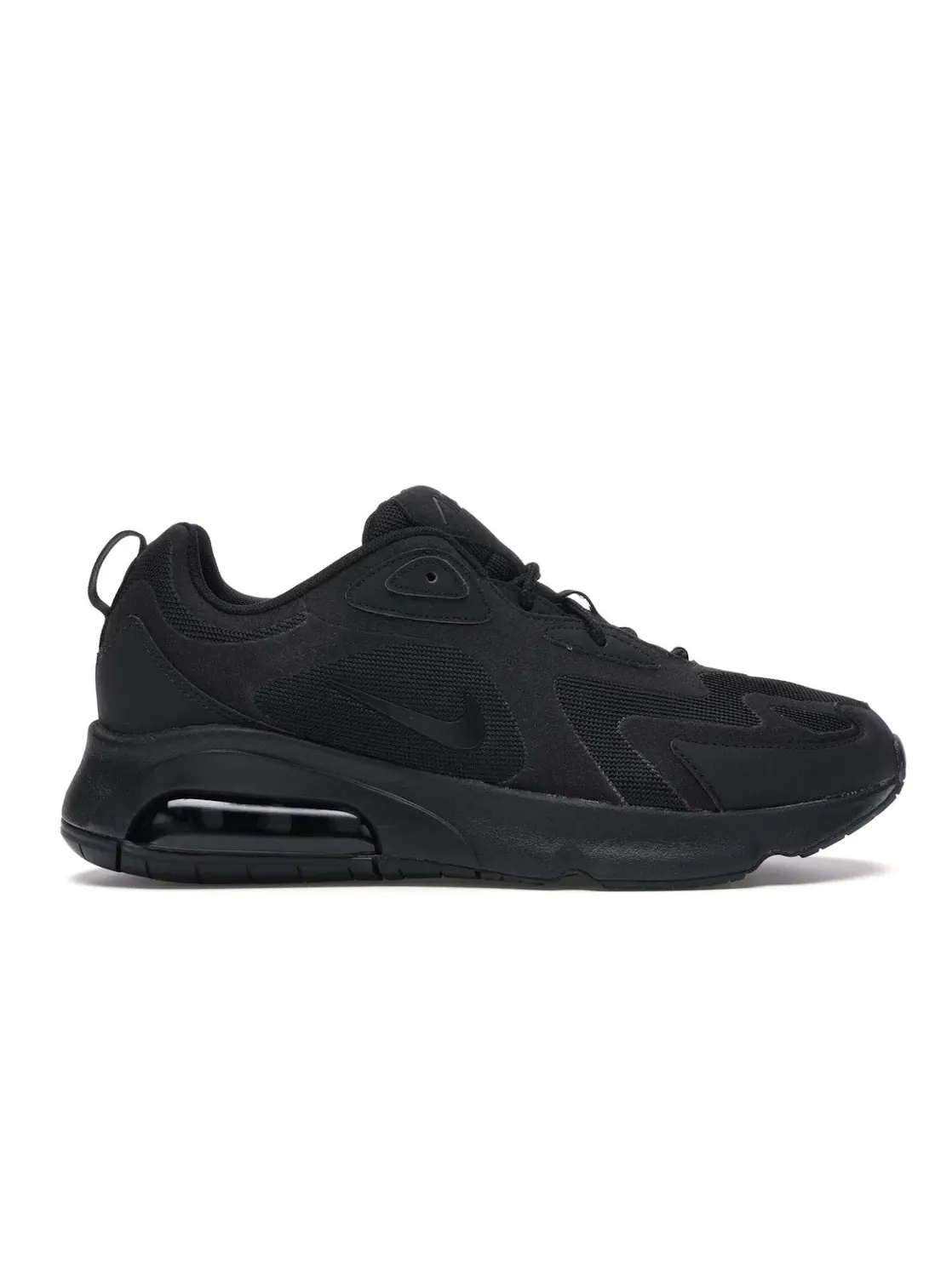 Мужские кроссовки Lifestyle с сетчатым верхом Nike Air Max 200 — изображение 1 из 4, черный/черный-черный