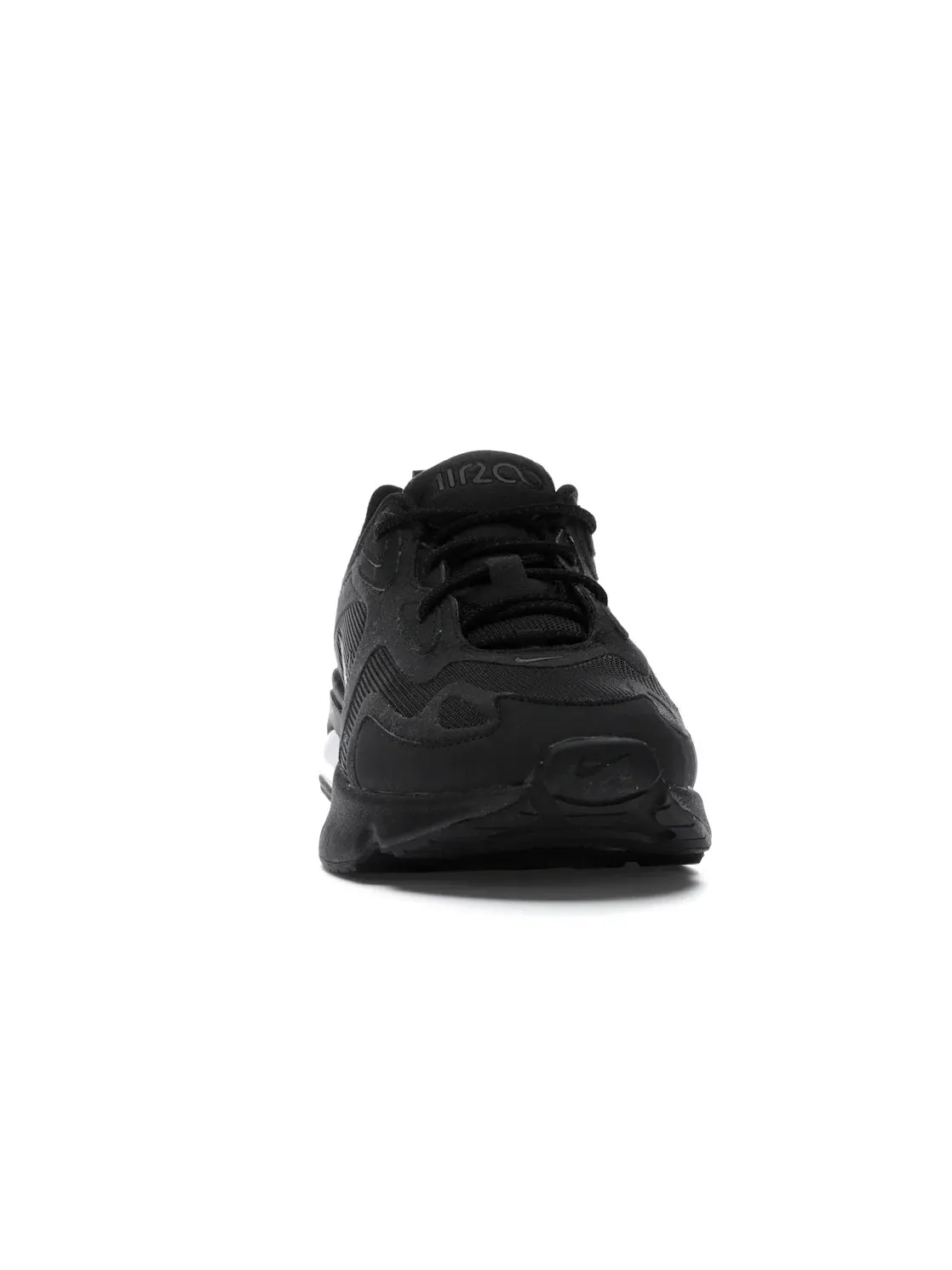 Женские кроссовки с воздушной подушкой Nike Air Max 200 — изображение 2 из 4, черный/черный-черный