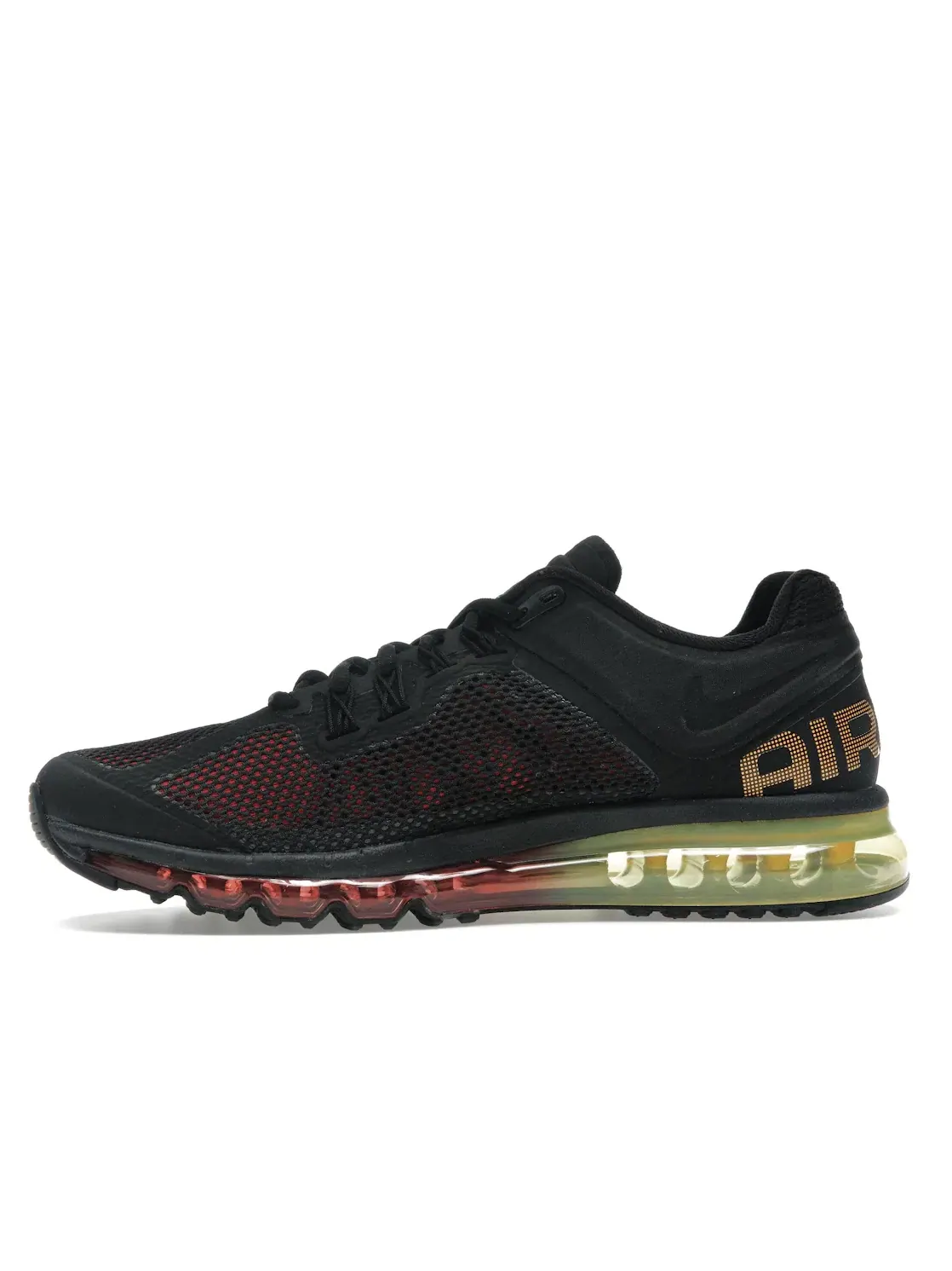 Мужские кроссовки Lifestyle Nike Air Max 2013 — изображение 3 из 4, черный/оранжевый/красный
