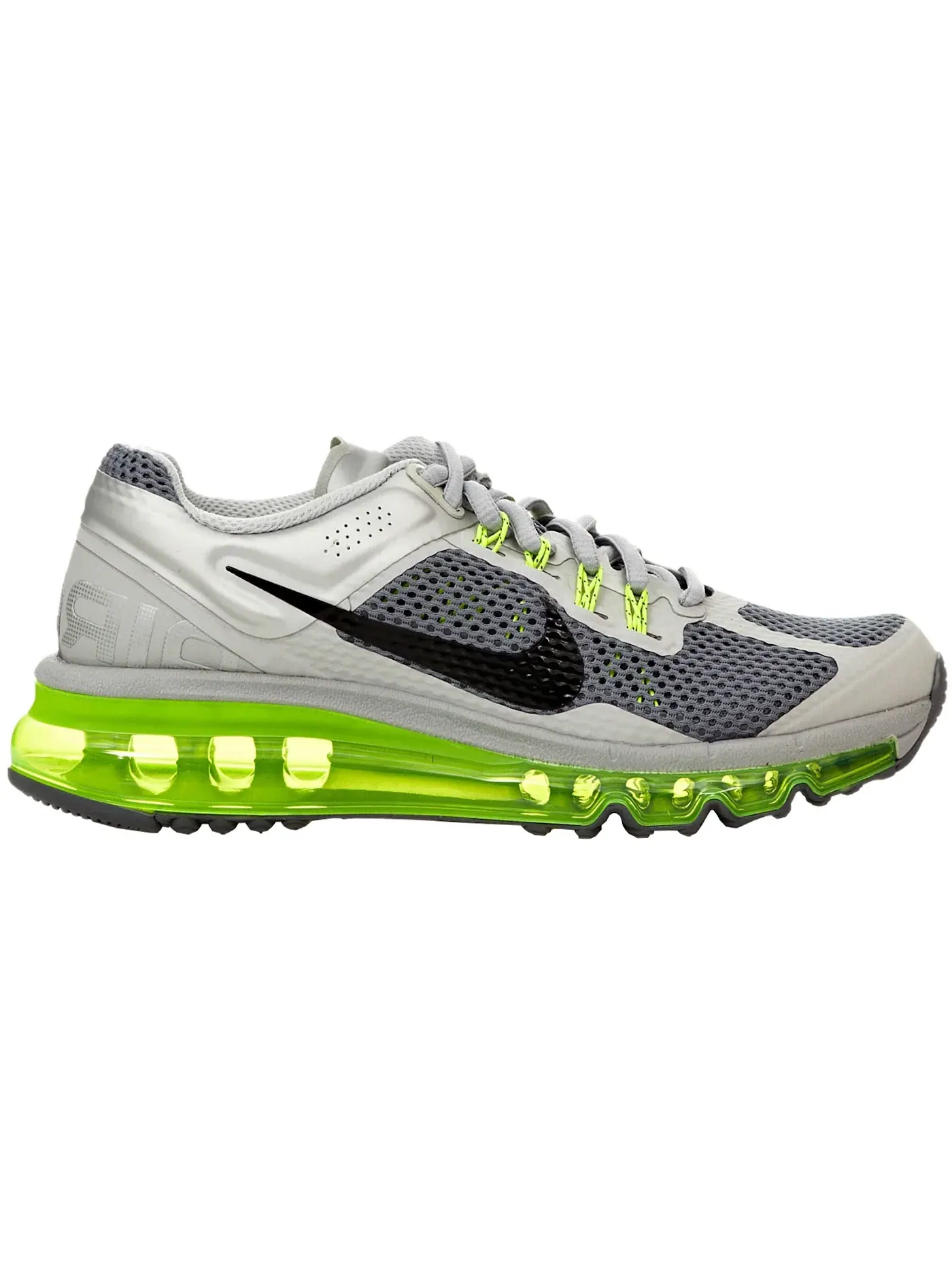 Детские кроссовки с амортизацией Nike Air Max 2013 — изображение 1 из 1, серый/черный/серый
