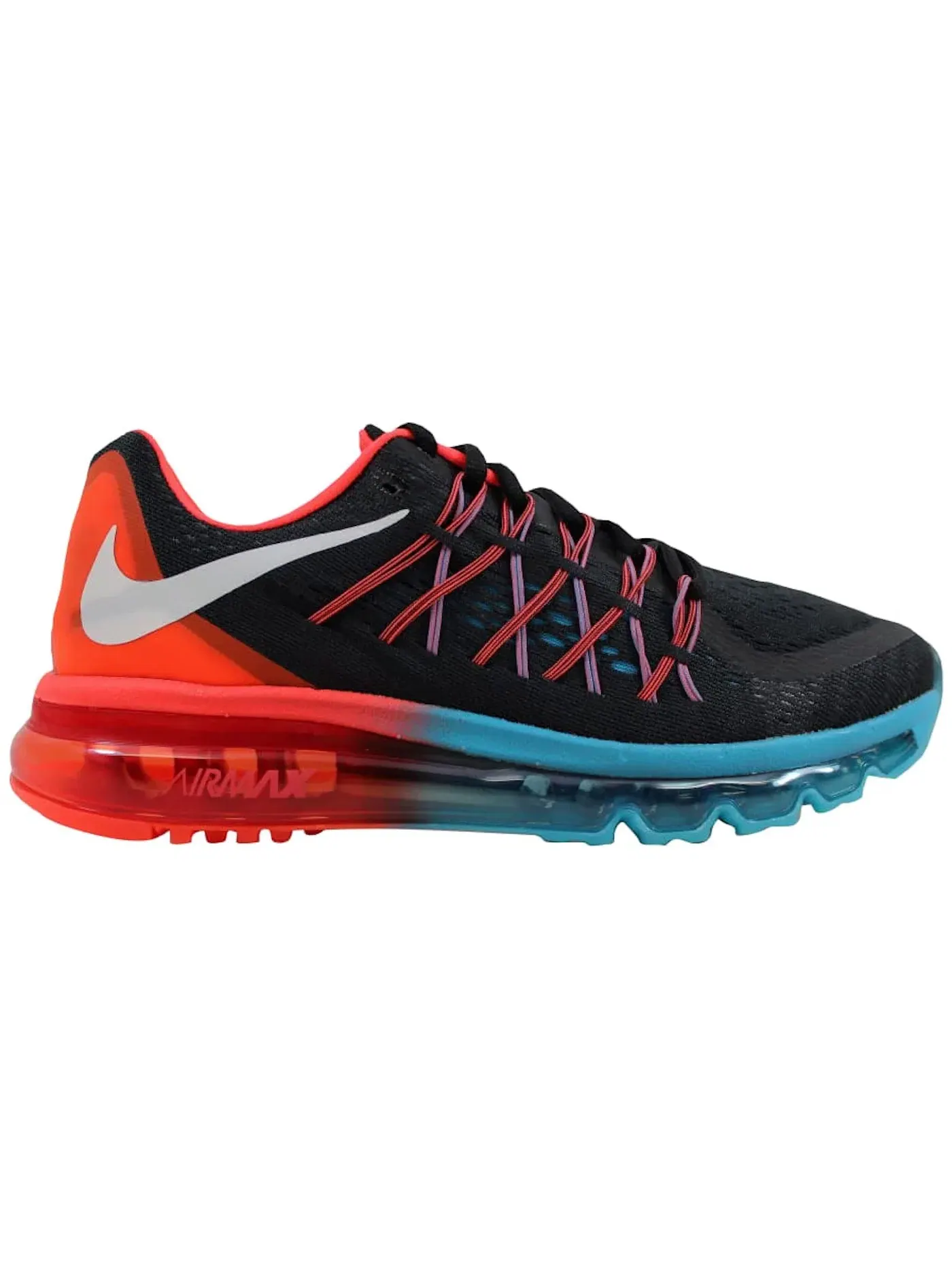Мужские кроссовки Lifestyle Nike Air Max 2015 — изображение 1 из 1, черный/белый яркий синий