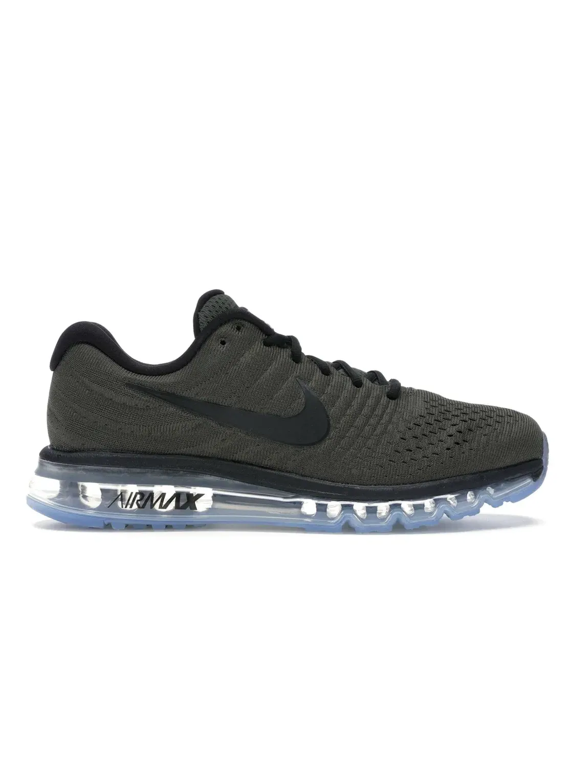 Мужские кроссовки с сетчатым верхом Nike Air Max 2017 — изображение 1 из 4, хаки/черный