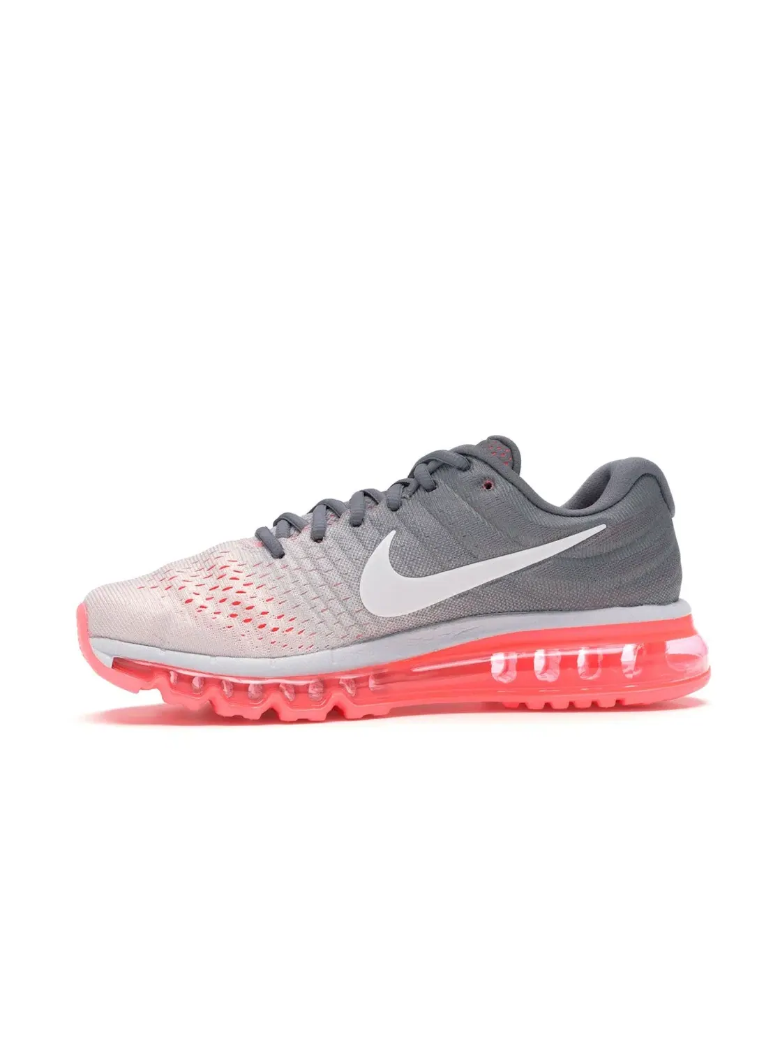 Женские кроссовки с амортизацией Nike Air Max 2017 — изображение 3 из 4, платиновый/белый-серый