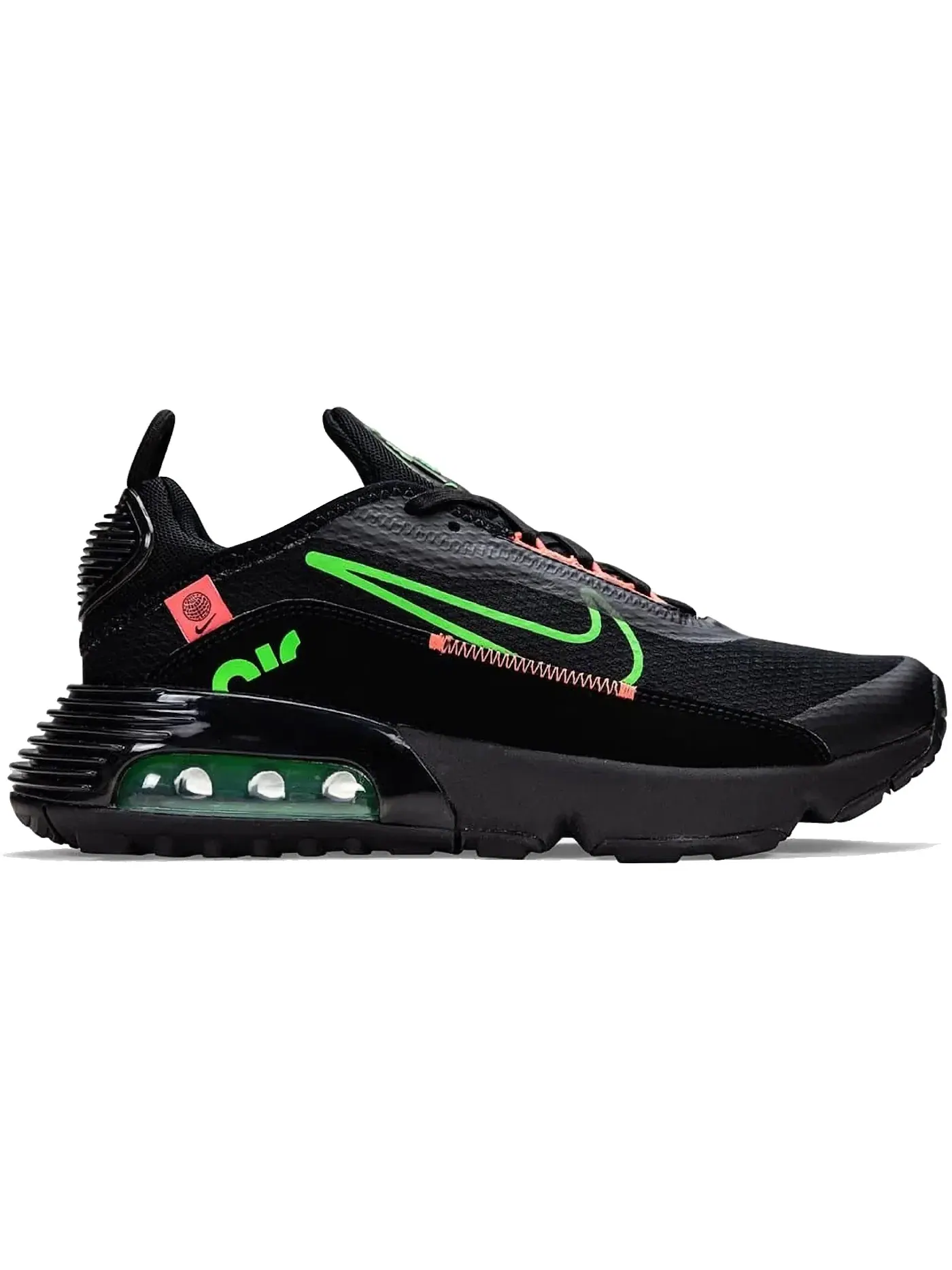 Детские кроссовки Lifestyle Nike Air Max 2090 — изображение 1 из 1, черный/зеленый