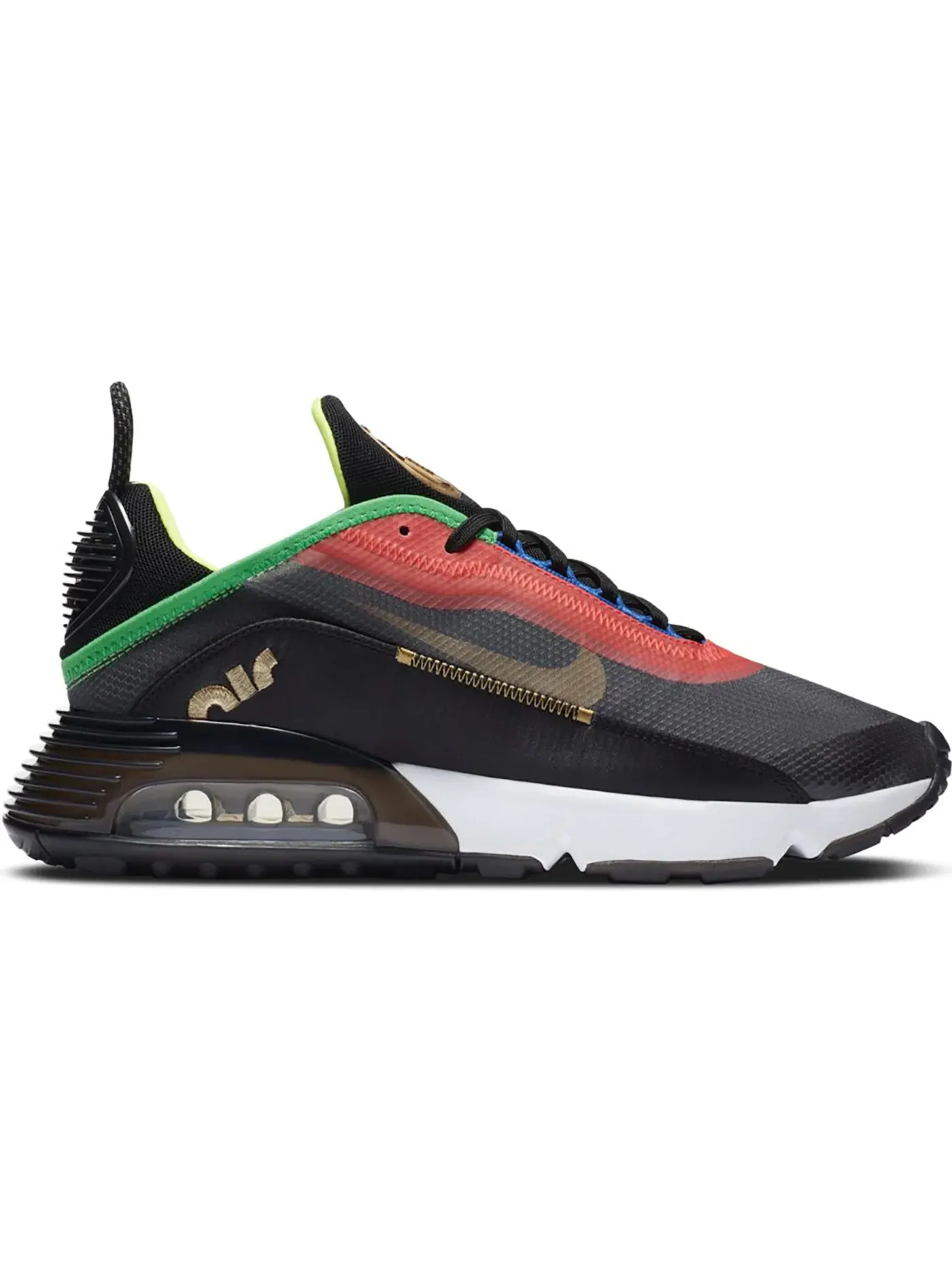 Мужские кроссовки Lifestyle Nike Air Max 2090 — изображение 1 из 1, черный/мульти--белый