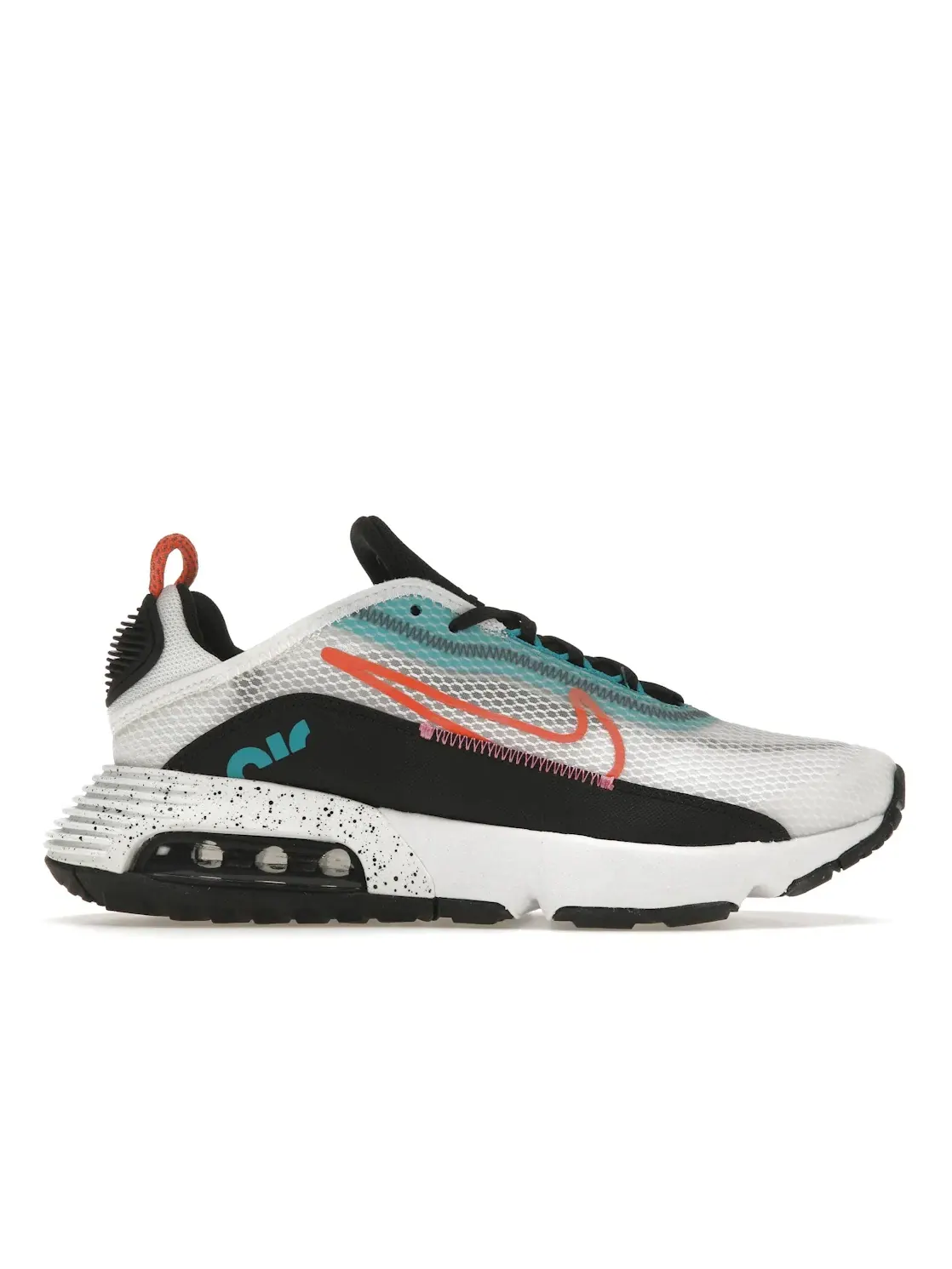 Детские кроссовки Lifestyle Nike Air Max 2090 — изображение 1 из 4, белый/черный//оранжевый