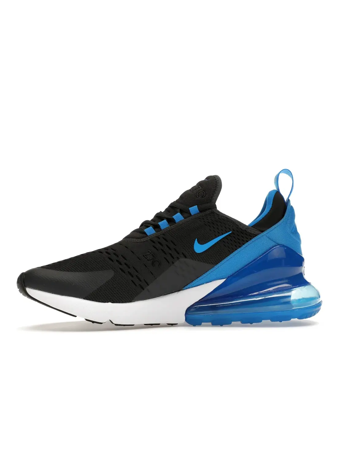 Мужские кроссовки с амортизацией Nike Air Max 270 — изображение 3 из 4, черный/белый/синий