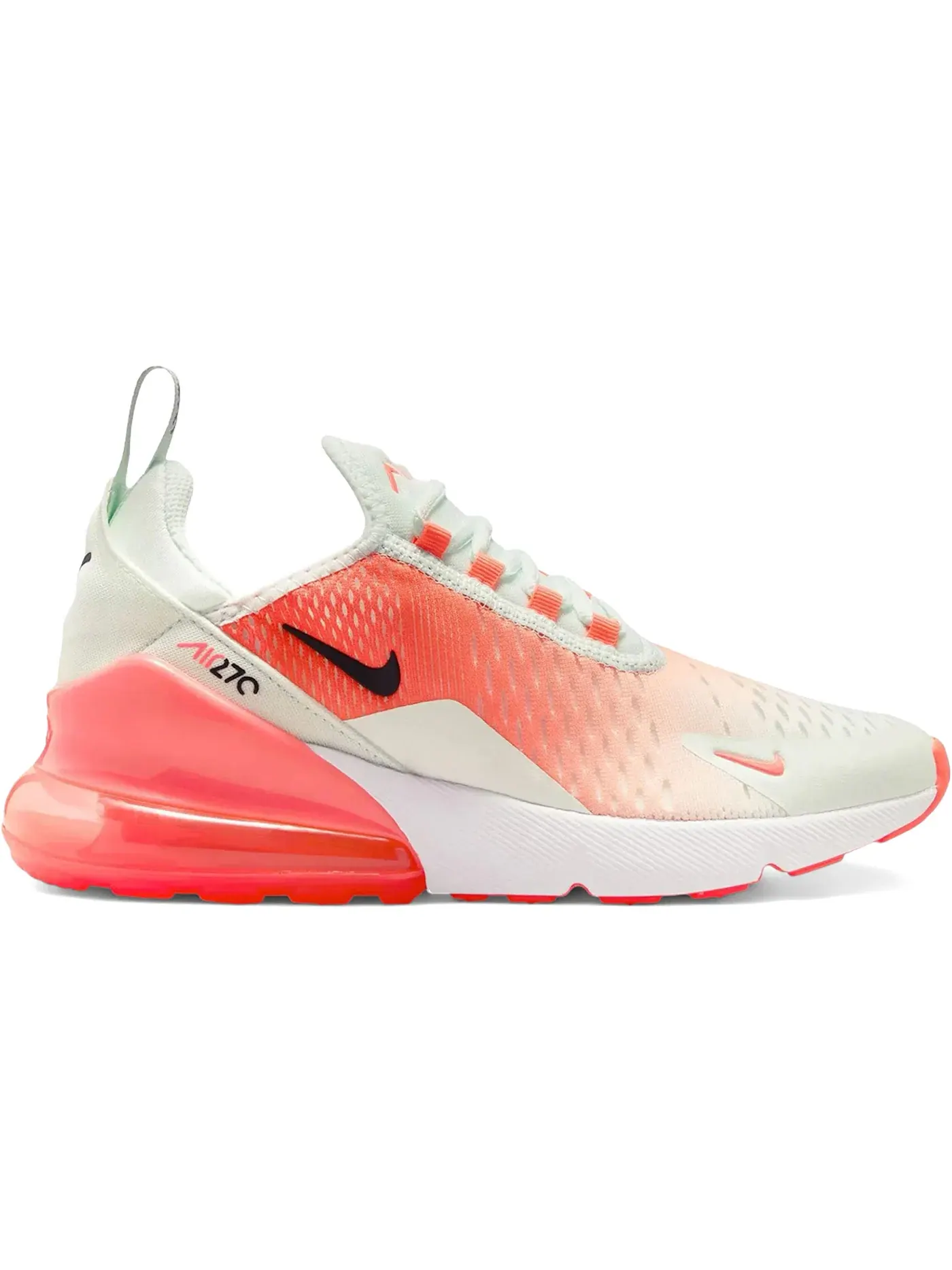 Детские кроссовки Lifestyle с амортизацией Nike Air Max 270 — изображение 1 из 1, зеленый//черный