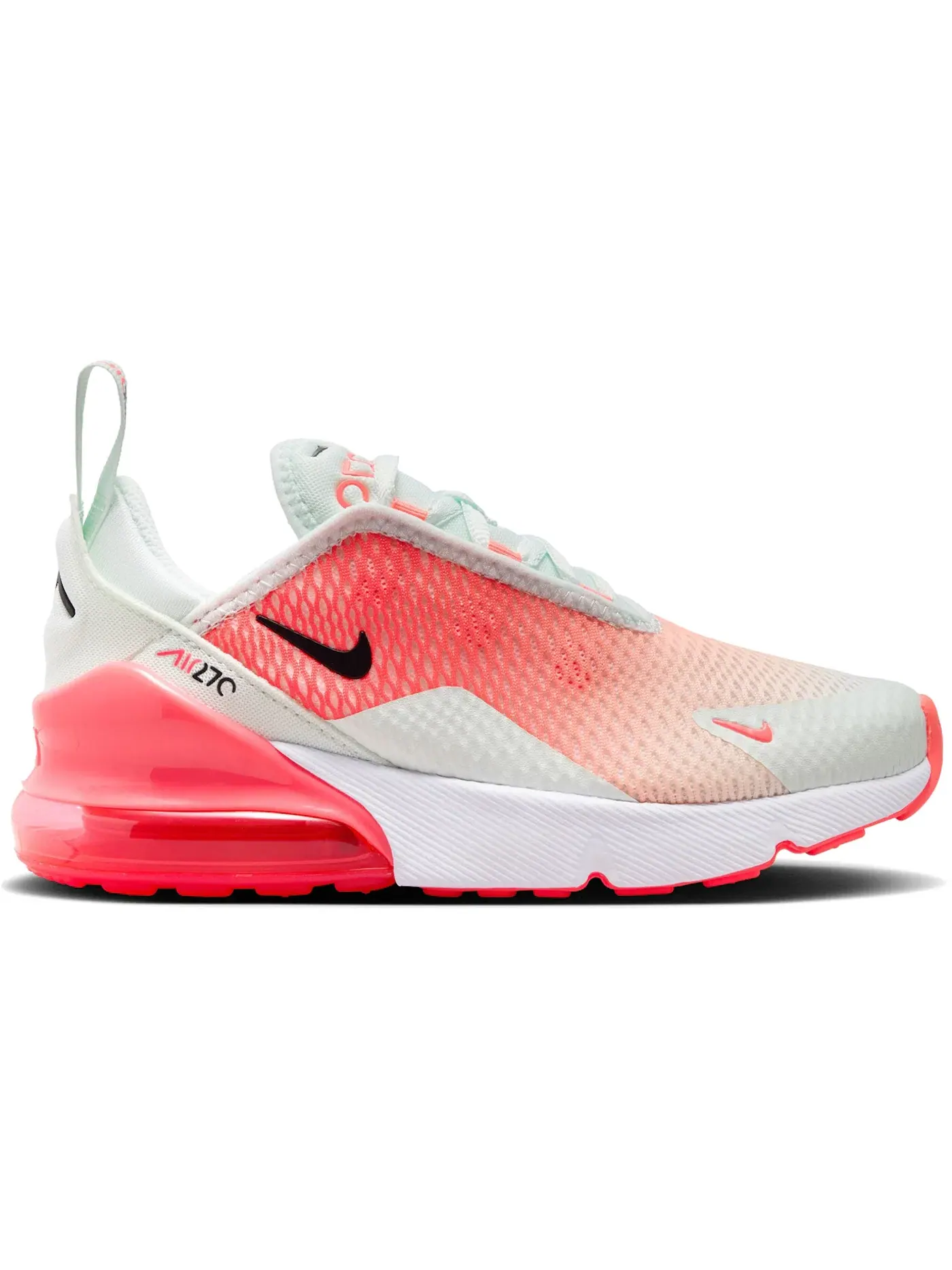 Детские кроссовки Lifestyle Nike Air Max 270 — изображение 1 из 1, зеленый//черный