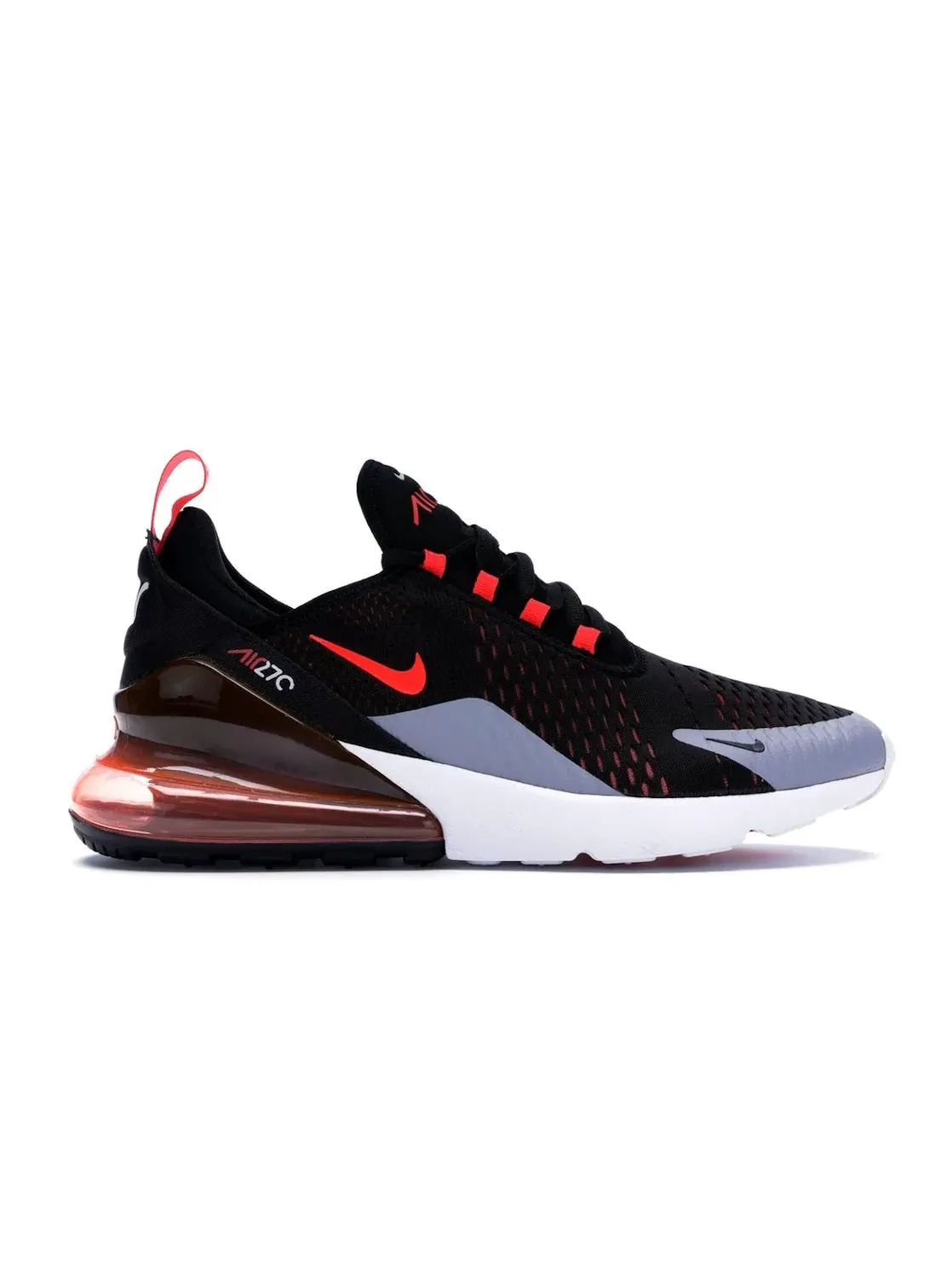 Мужские кроссовки Lifestyle с амортизацией Nike Air Max 270 — изображение 1 из 4, черный/яркий