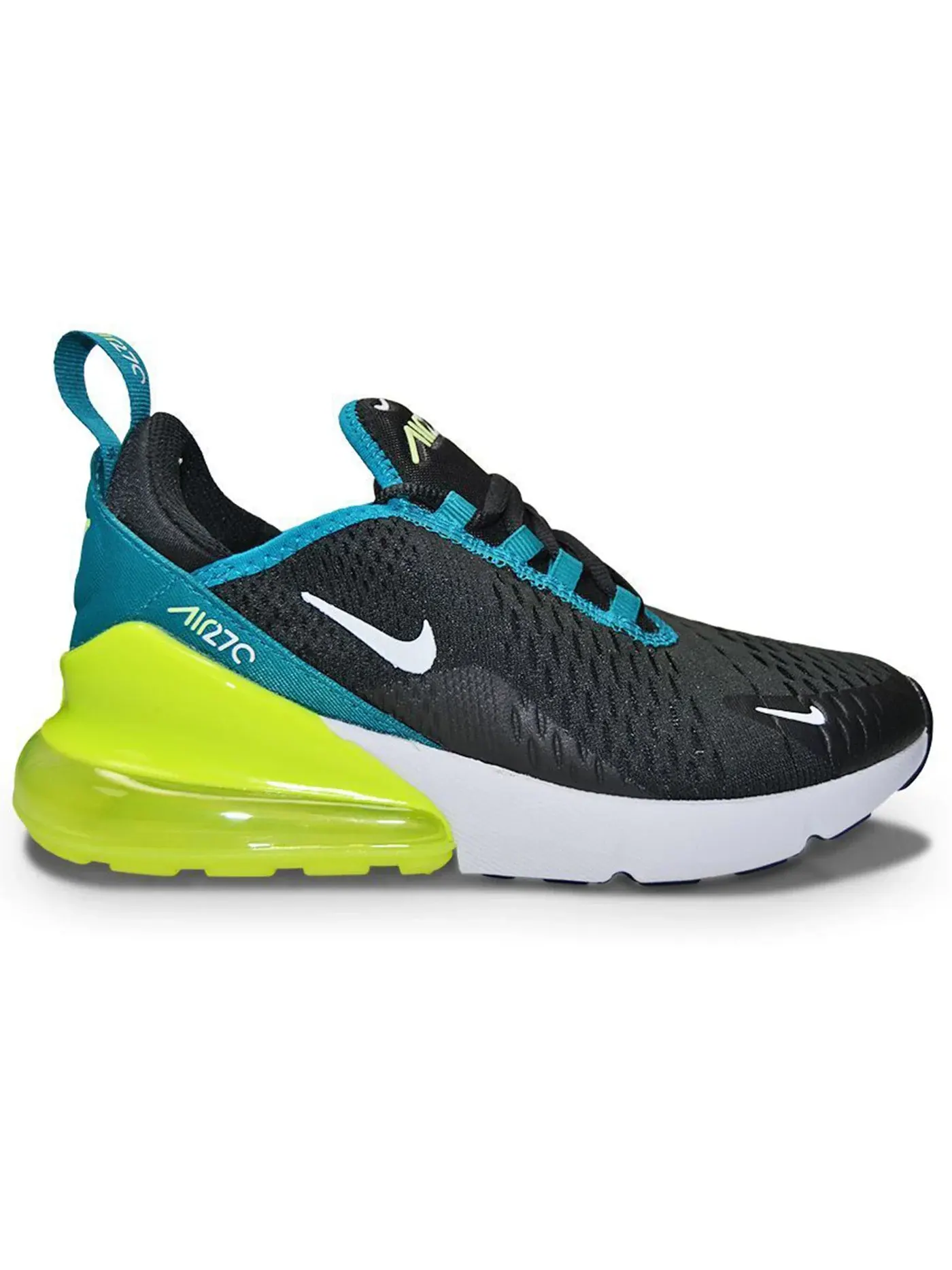 Детские кроссовки Lifestyle Nike Air Max 270 — изображение 1 из 1, черный/яркий//белый
