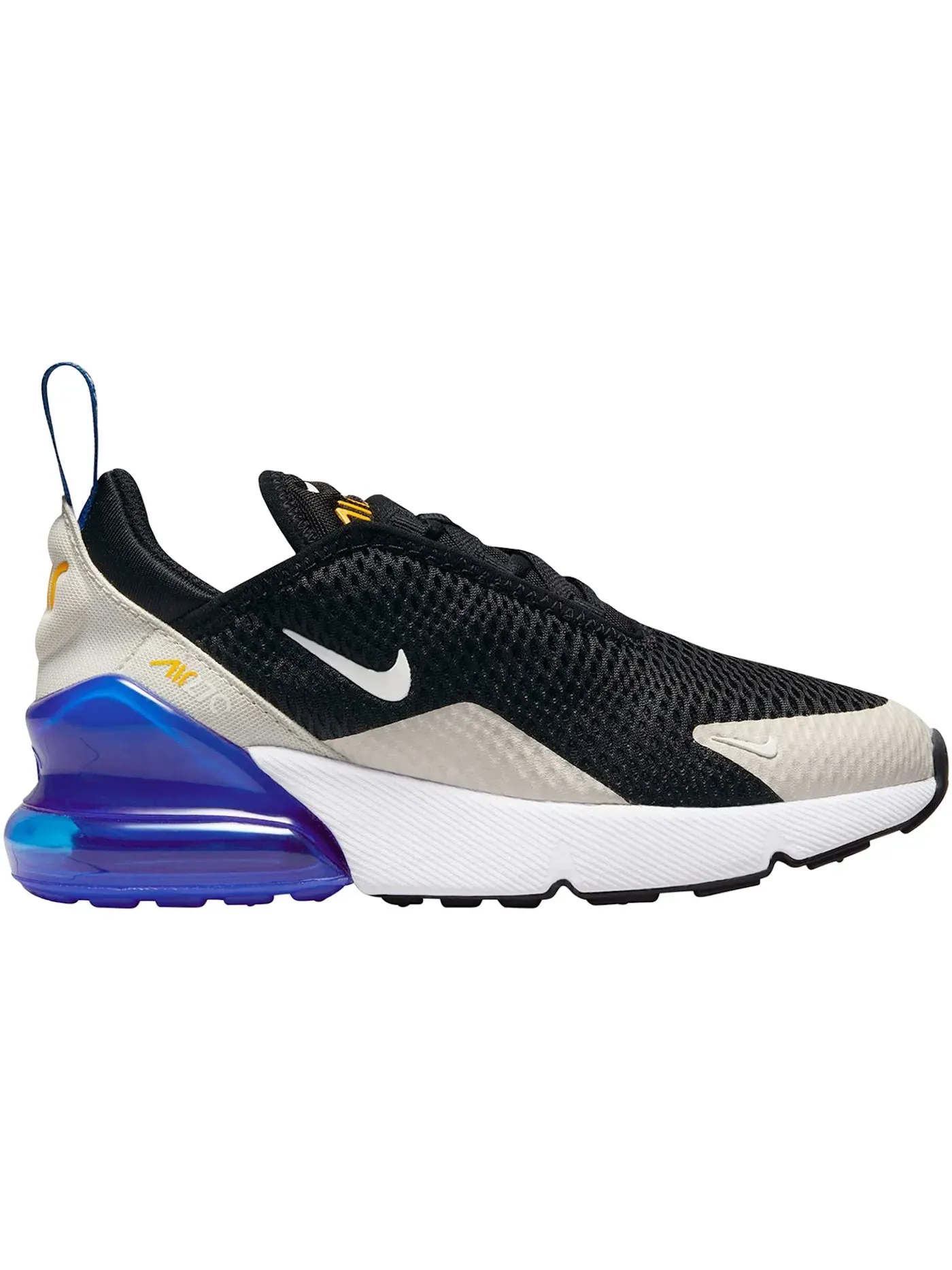 Детские кроссовки Lifestyle Nike Air Max 270 — изображение 1 из 1, черный//светлый/белый