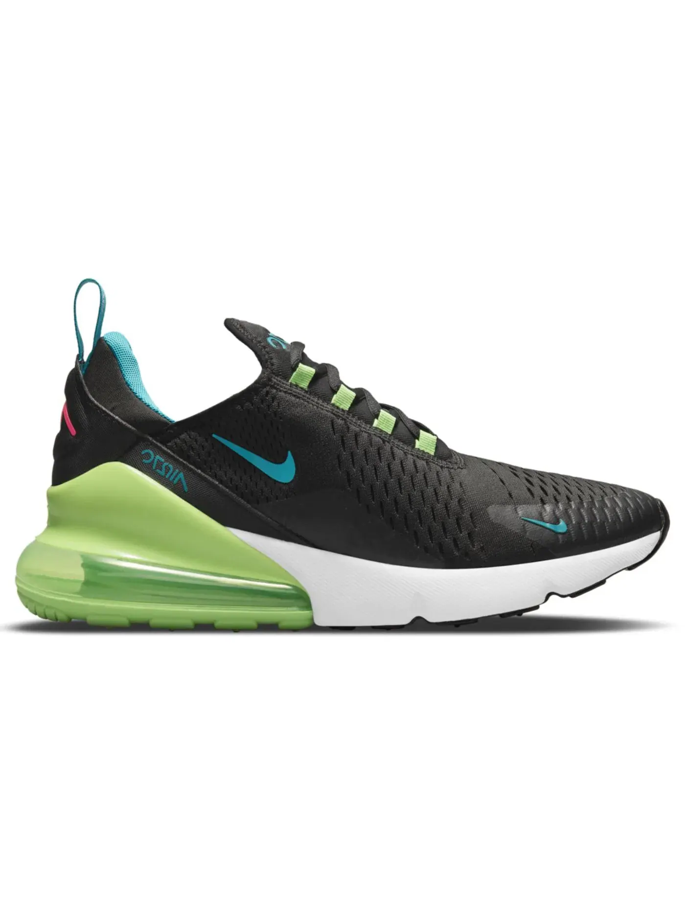 Мужские кроссовки Lifestyle Nike Air Max 270 — изображение 1 из 1, черный/зеленый/белый