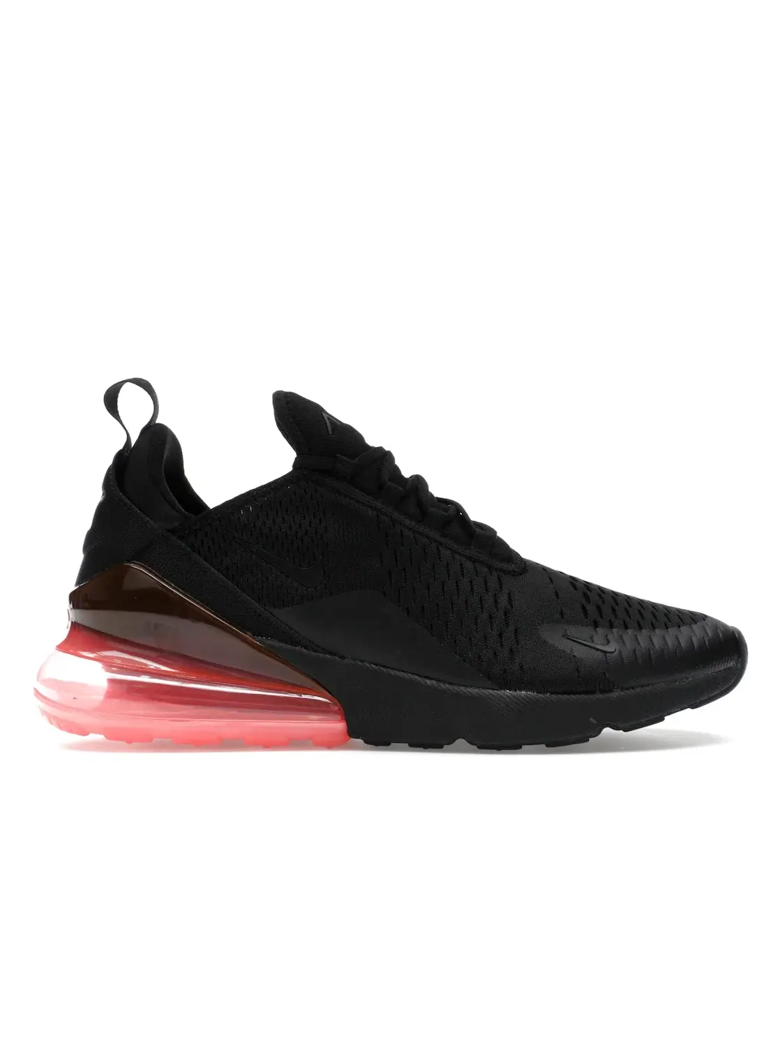 Мужские кроссовки Lifestyle с амортизацией Nike Air Max 270 — изображение 1 из 4, черный/черный