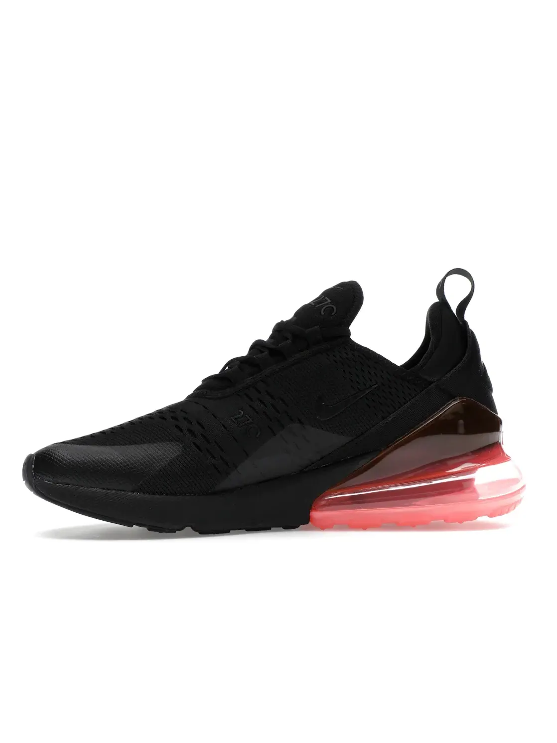 Мужские кроссовки Lifestyle с амортизацией Nike Air Max 270 — изображение 3 из 4, черный/черный