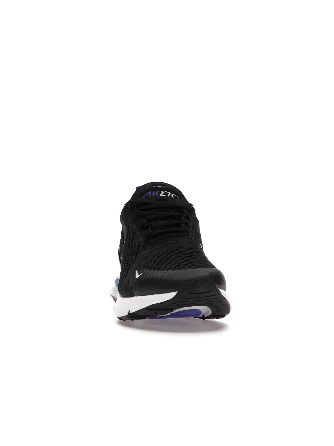 Мужские кроссовки с амортизацией Nike Air Max 270 — изображение 2 из 4, черный/фиолетовый-белый
