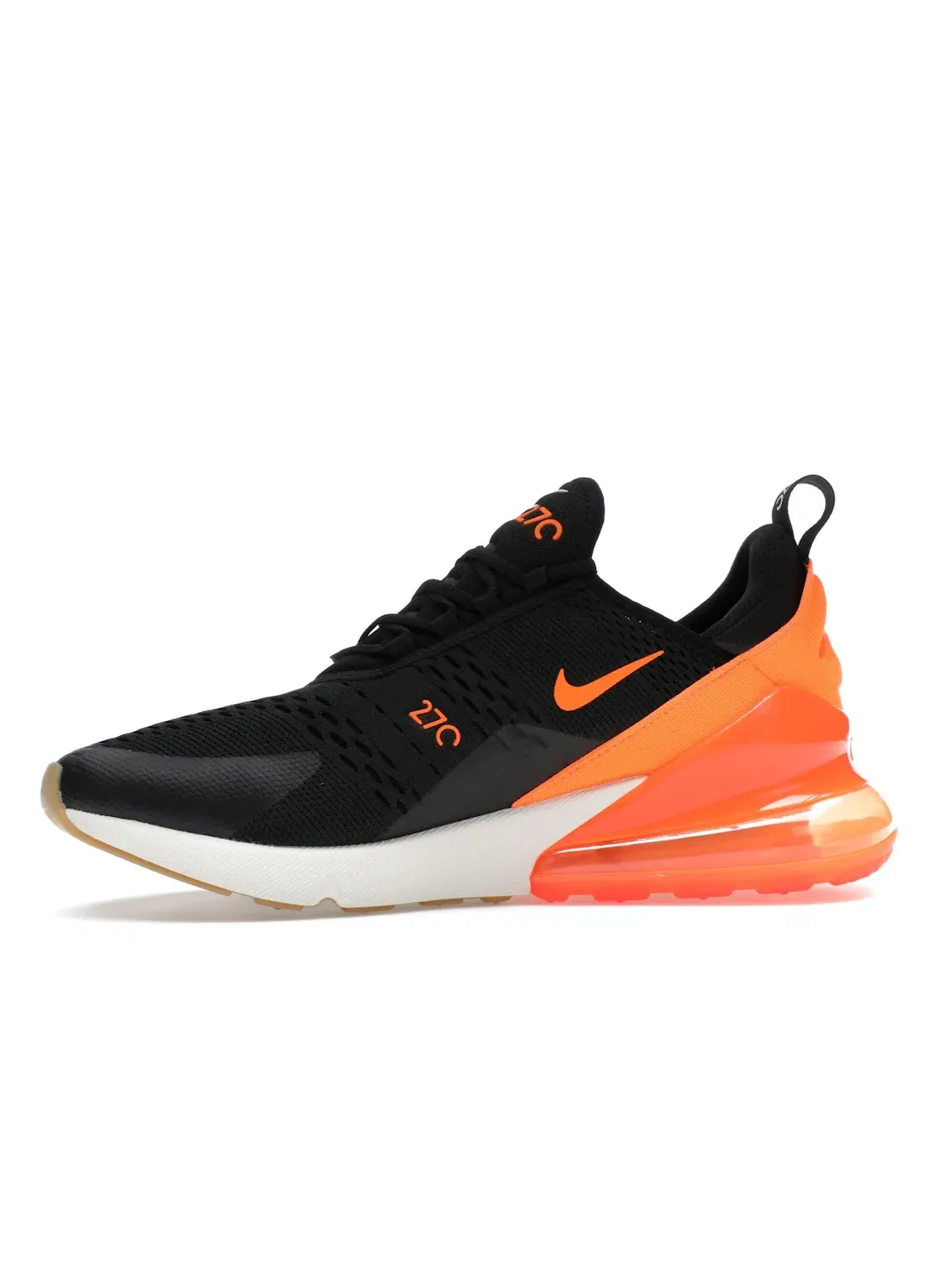 Мужские кроссовки Lifestyle Nike Air Max 270 — изображение 3 из 4, черный/яркий//оранжевый