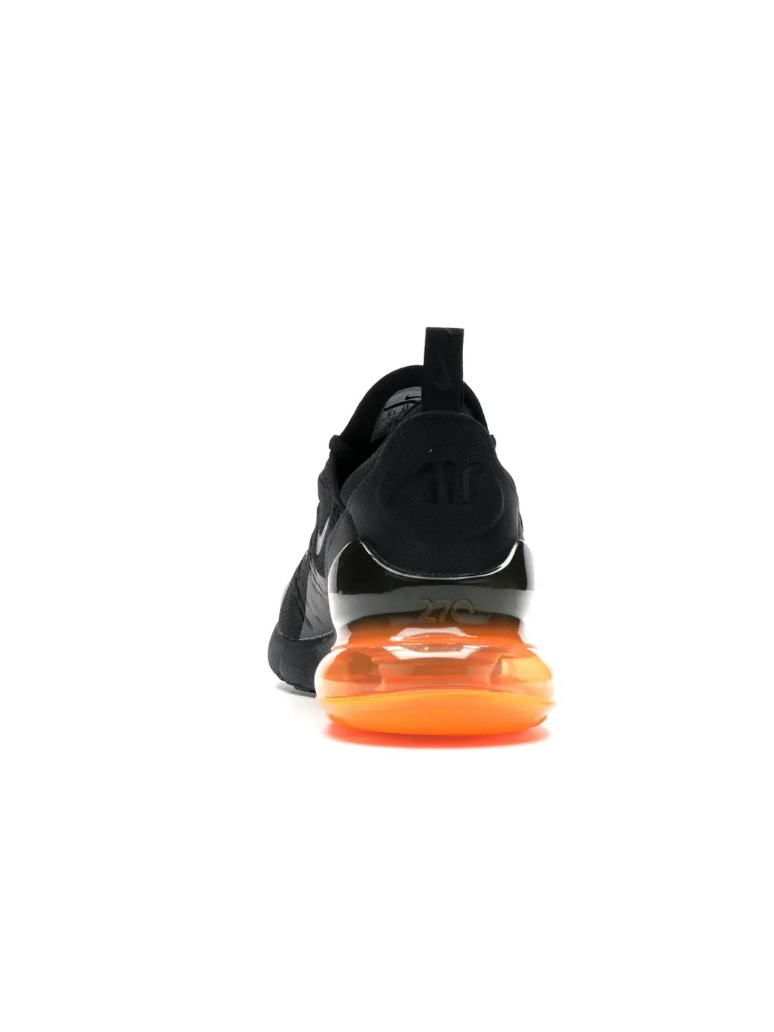 Мужские кроссовки Lifestyle Nike Air Max 270 — изображение 4 из 4, черный/черный-оранжевый